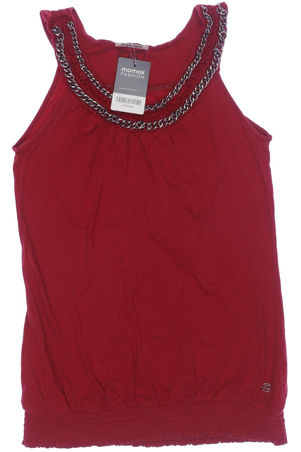 

One Green Elephant Damen Top, rot, Gr. 38