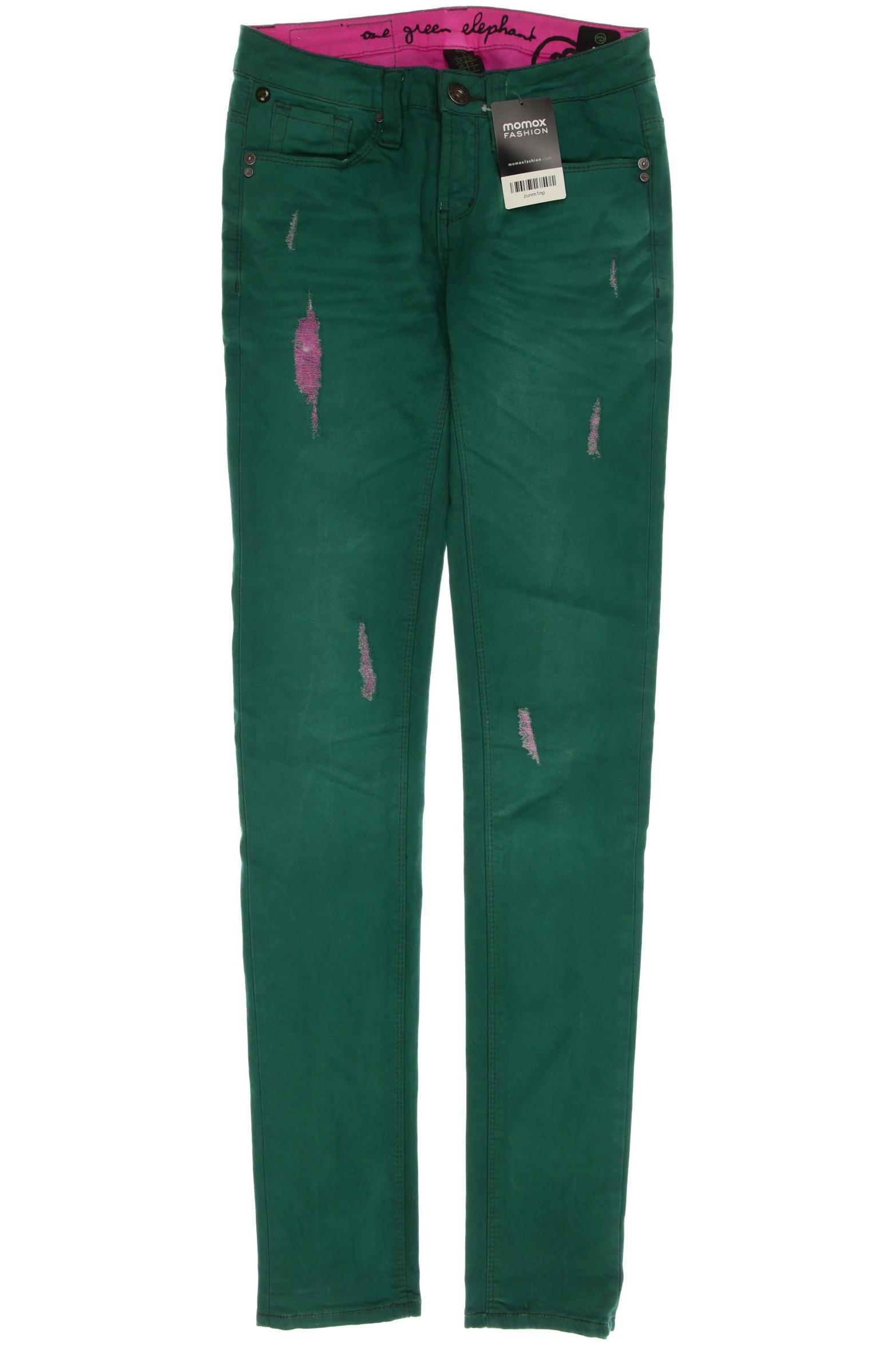 

One Green Elephant Damen Jeans, grün