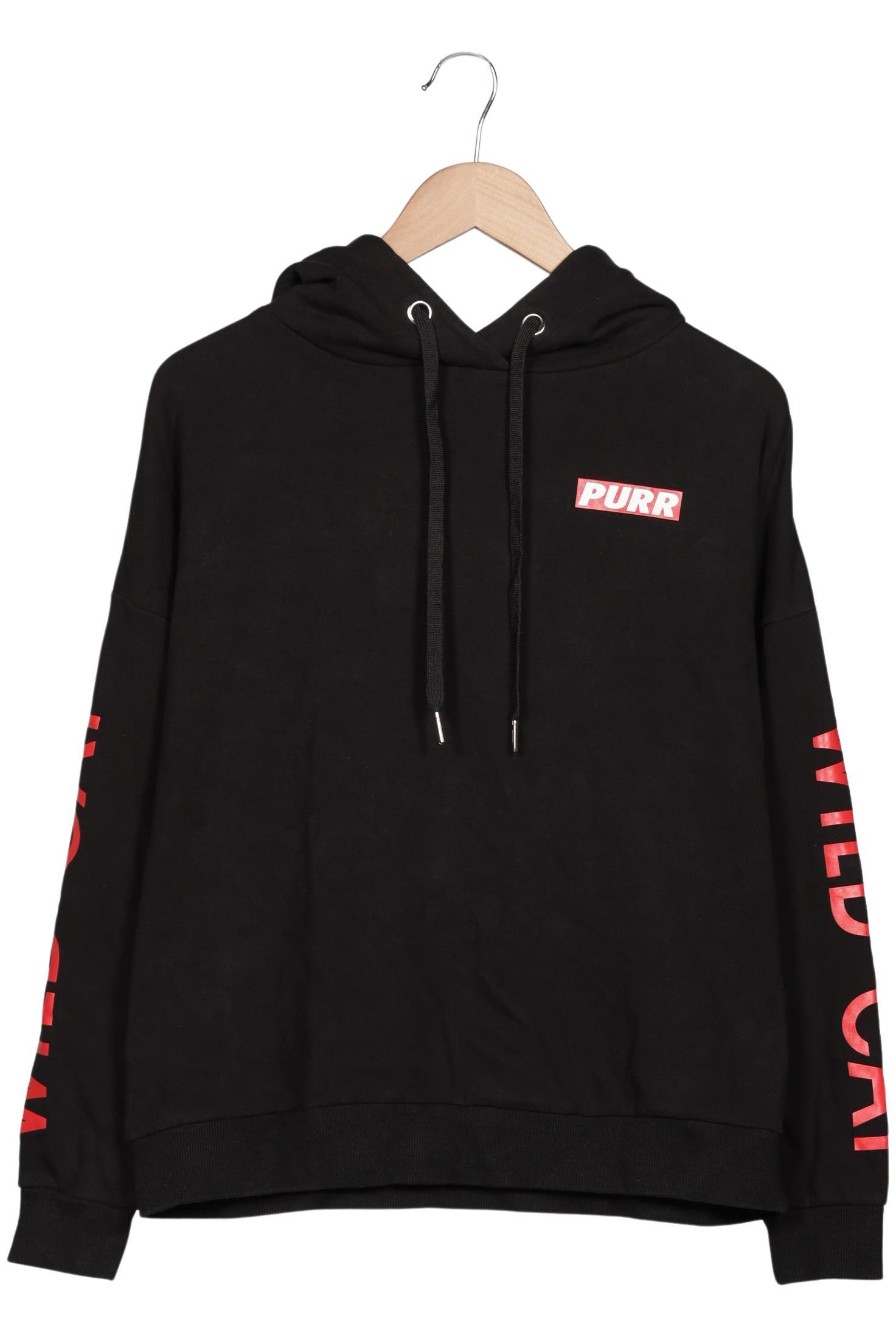 

ONE More Story Damen Kapuzenpullover, schwarz, Gr. 36