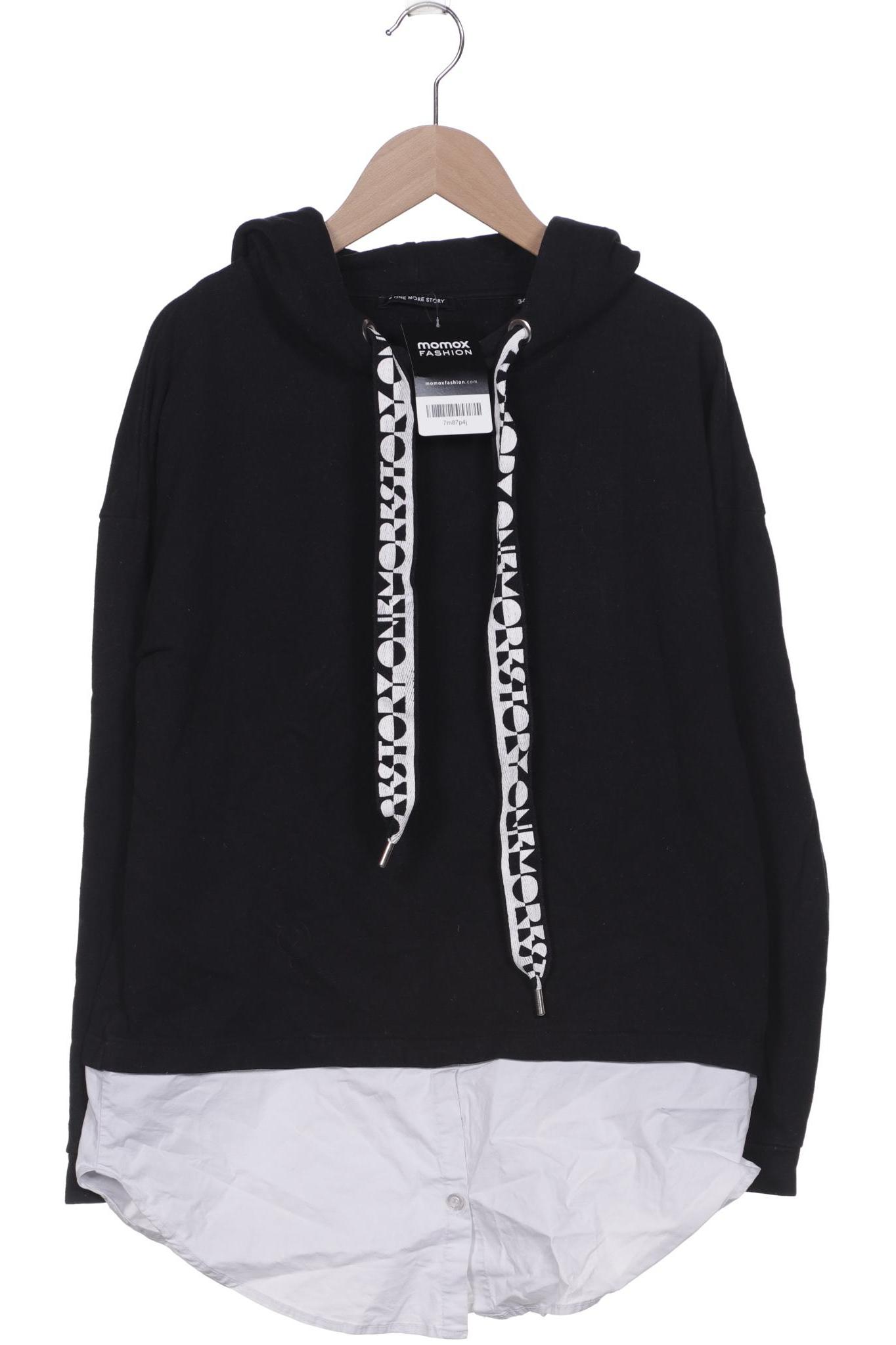 

ONE More Story Damen Kapuzenpullover, schwarz, Gr. 34