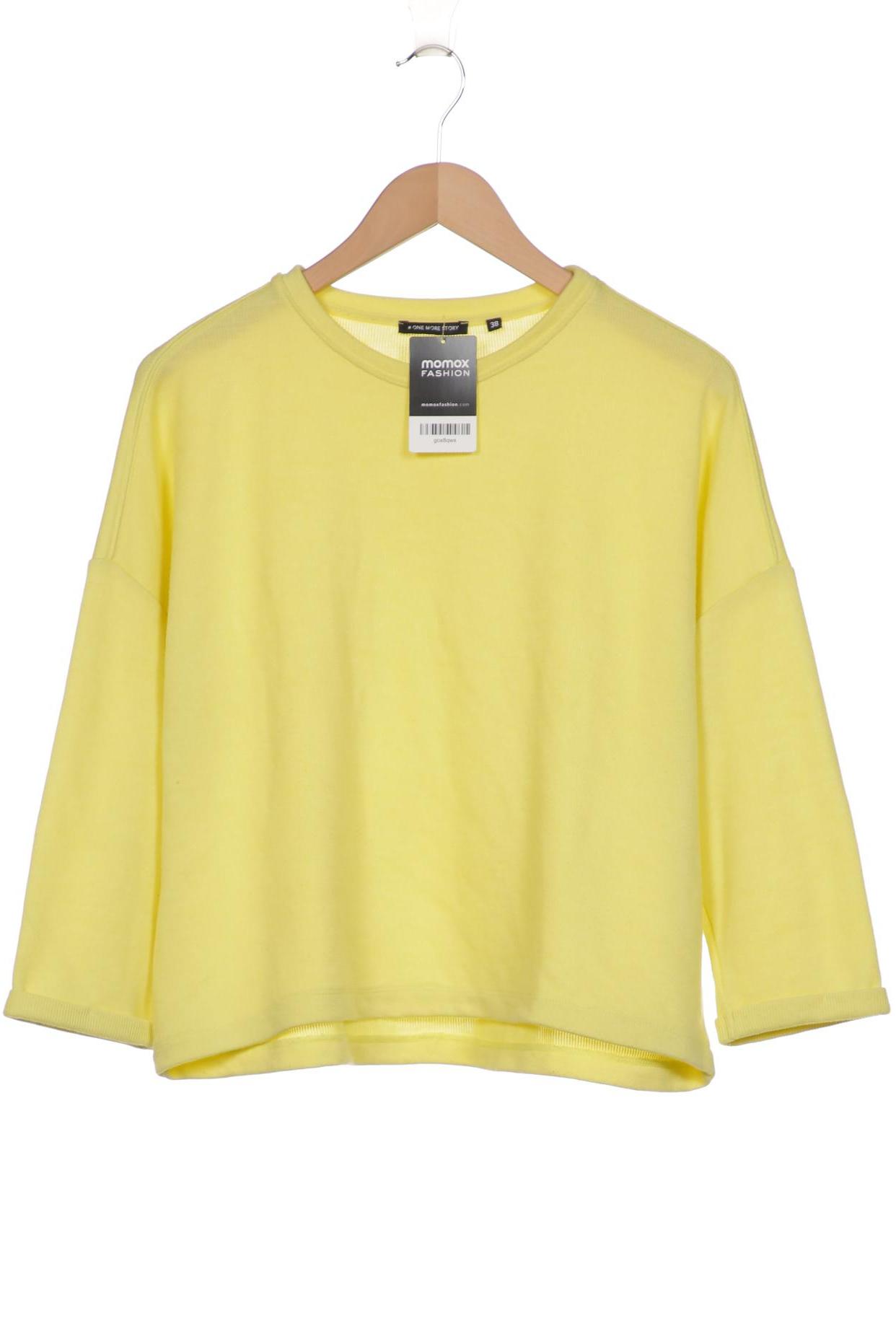 

ONE MORE STORY Damen Sweatshirt, gelb
