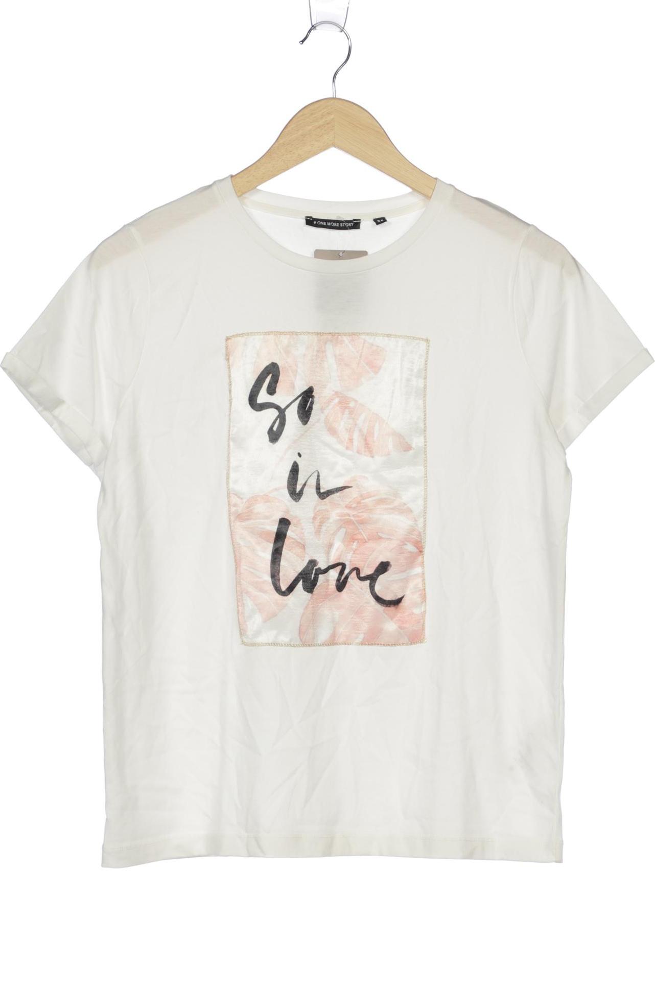 

ONE MORE STORY Damen T-Shirt, cremeweiß