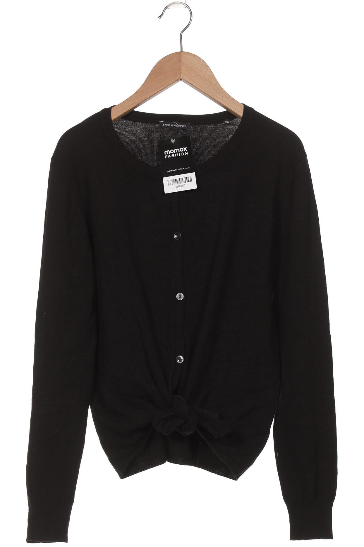 

ONE More Story Damen Strickjacke, schwarz, Gr. 36