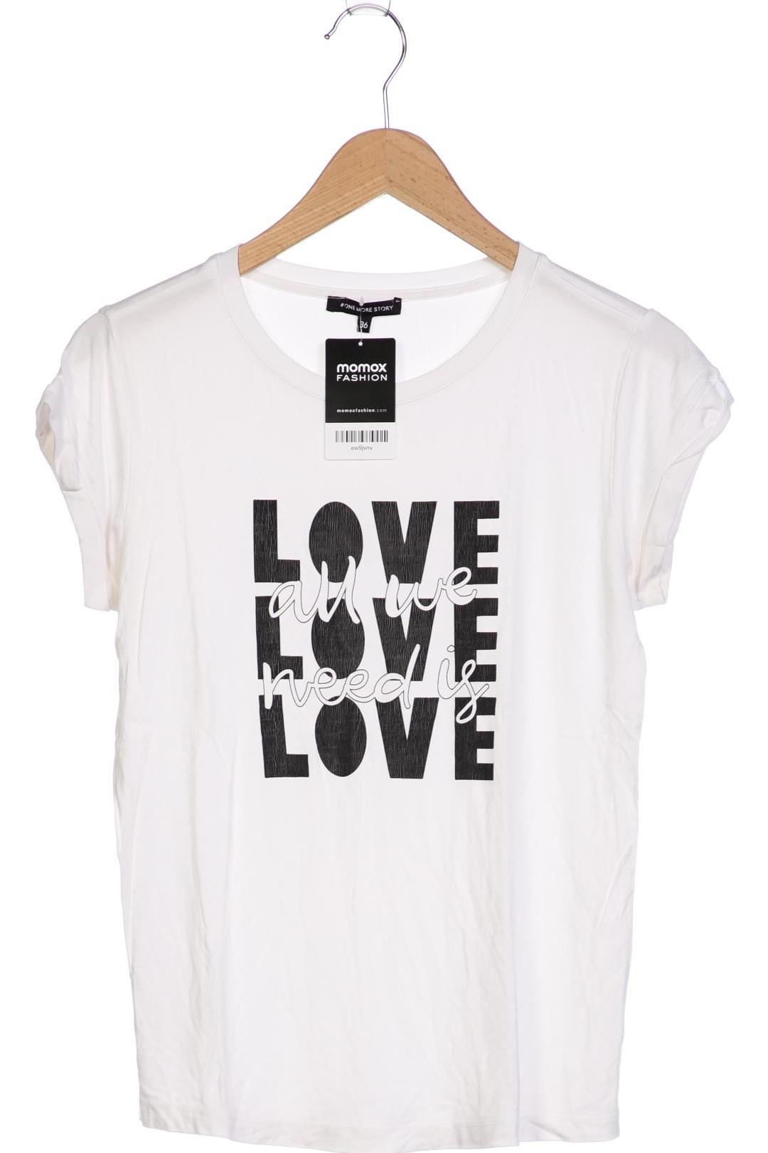 

ONE More Story Damen T-Shirt, weiß, Gr. 36