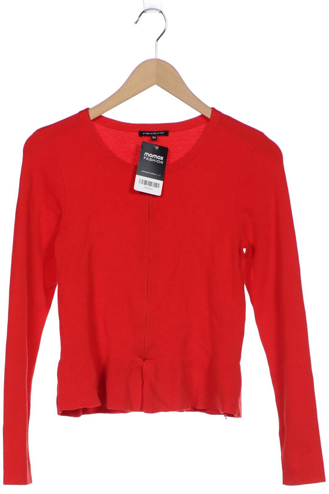 

ONE MORE STORY Damen Strickjacke, rot