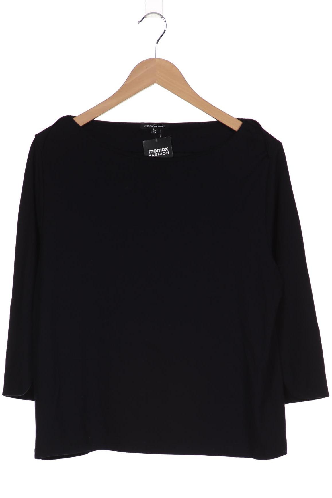 

ONE More Story Damen Langarmshirt, marineblau, Gr. 40