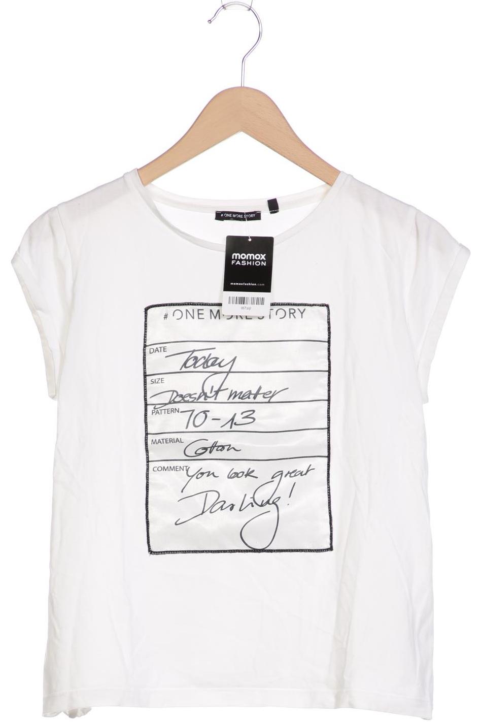 

ONE MORE STORY Damen T-Shirt, weiß