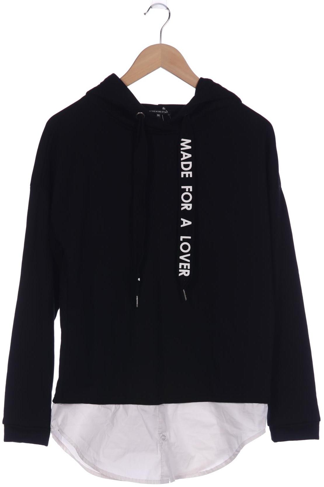 

ONE More Story Damen Kapuzenpullover, schwarz, Gr. 36