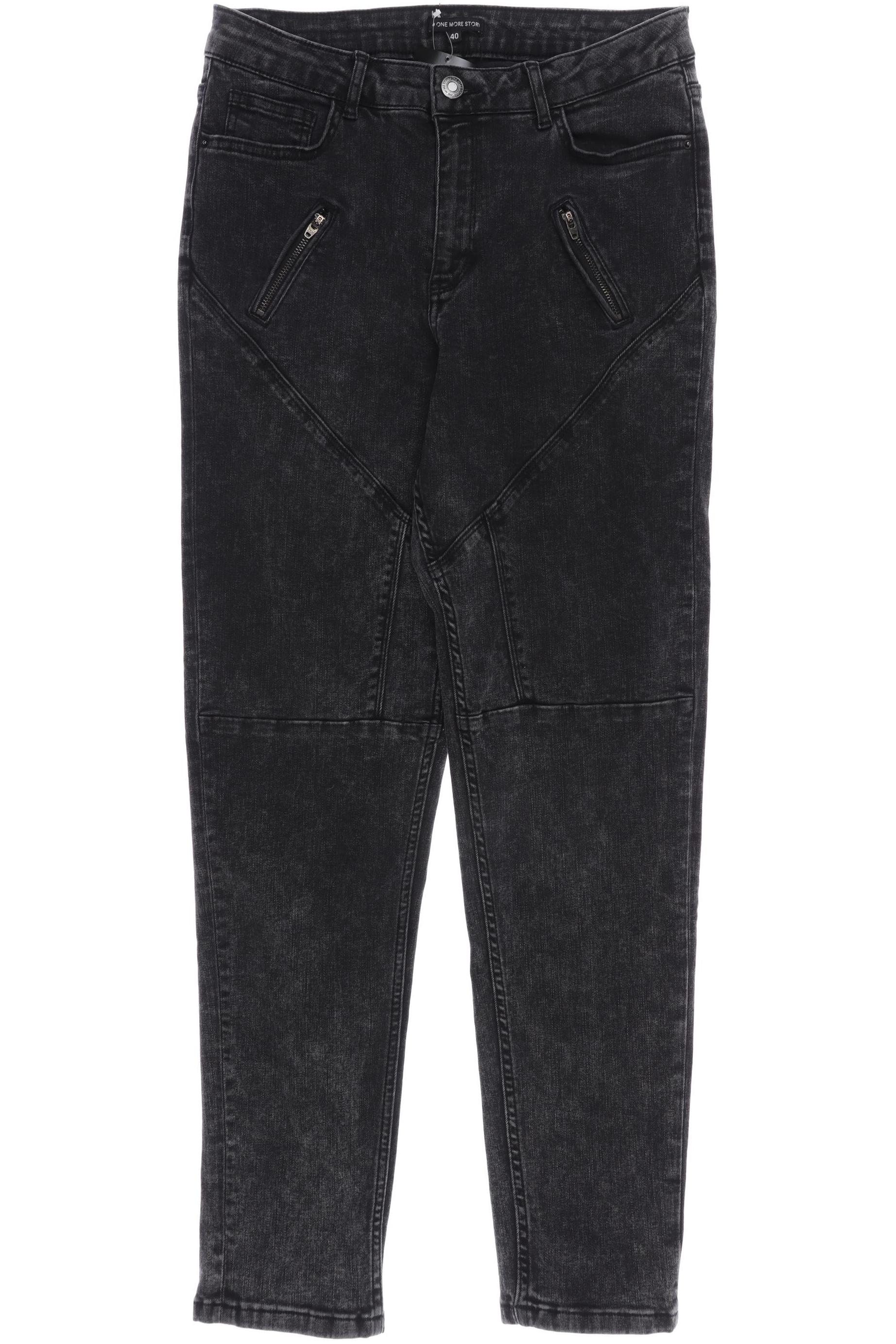 

ONE More Story Damen Jeans, schwarz, Gr. 40