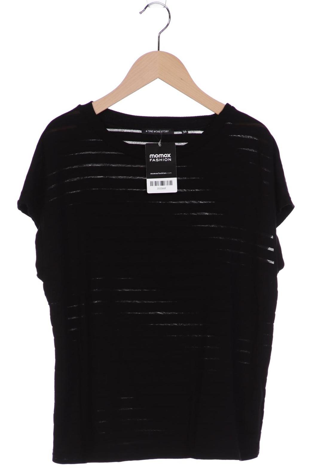 

ONE MORE STORY Damen T-shirt, schwarz