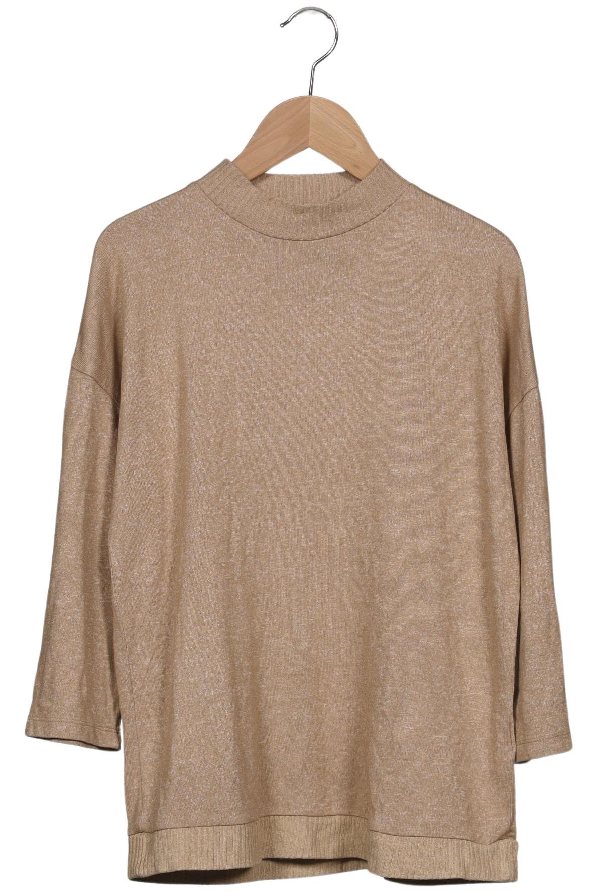 

ONE More Story Damen Langarmshirt, beige, Gr. 36