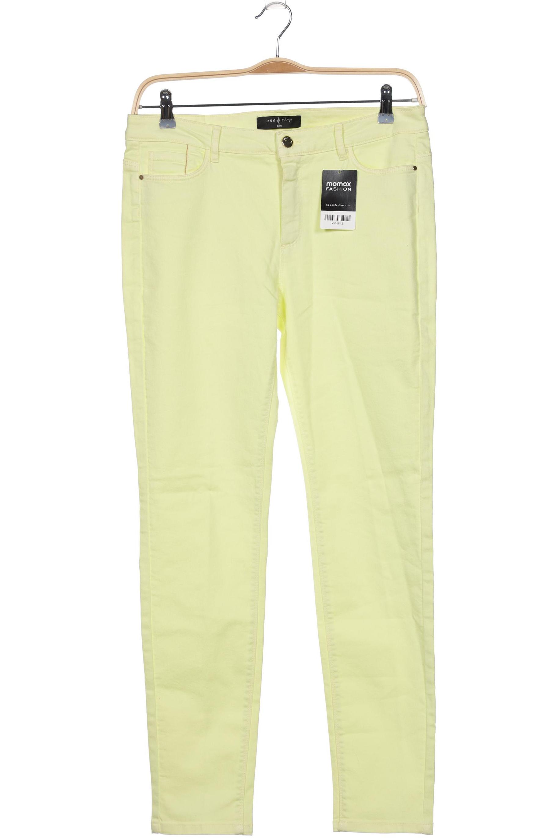 

One Step Damen Jeans, gelb
