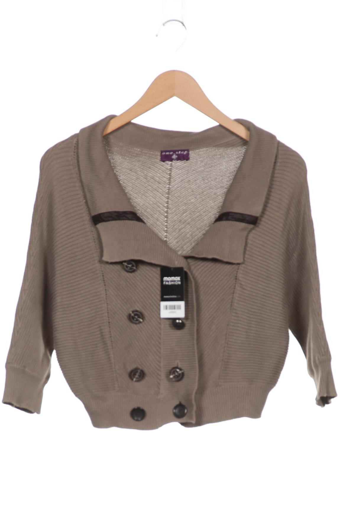 

One Step Damen Strickjacke, grün, Gr. 38