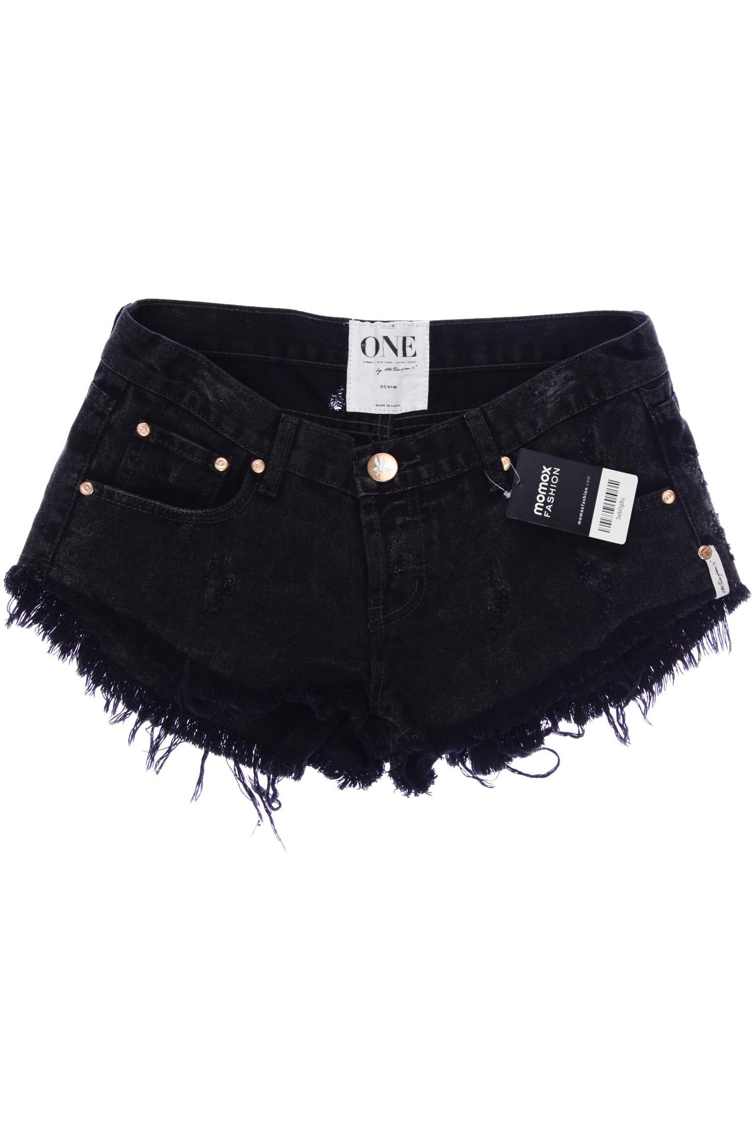 

one teaspoon Damen Shorts, schwarz, Gr. 40