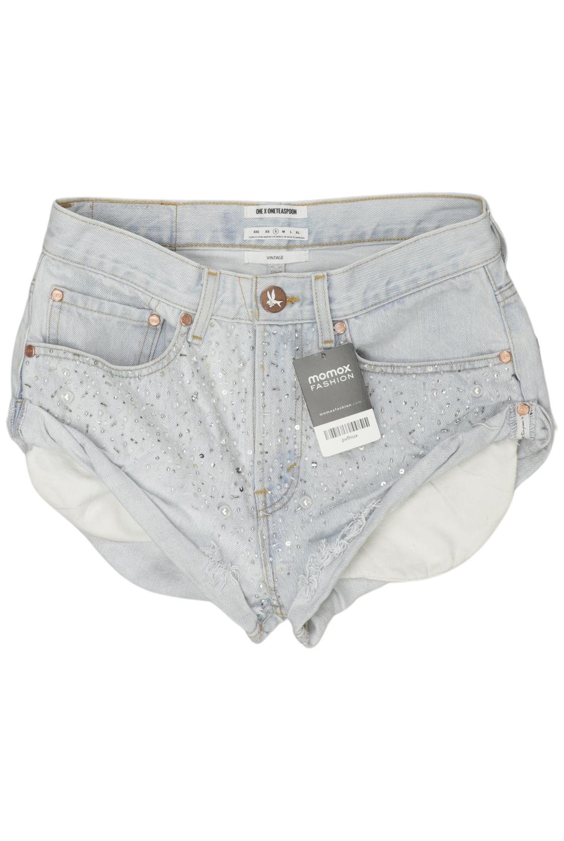 

one teaspoon Damen Shorts, hellblau, Gr. 36