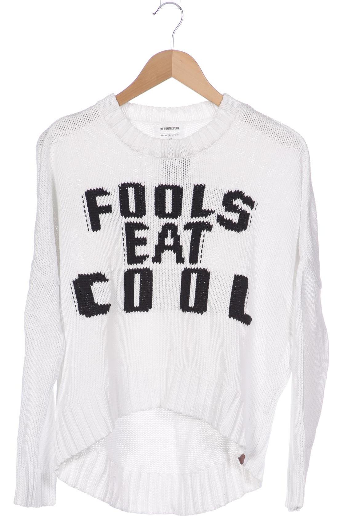 

one teaspoon Damen Pullover, weiß, Gr. 36