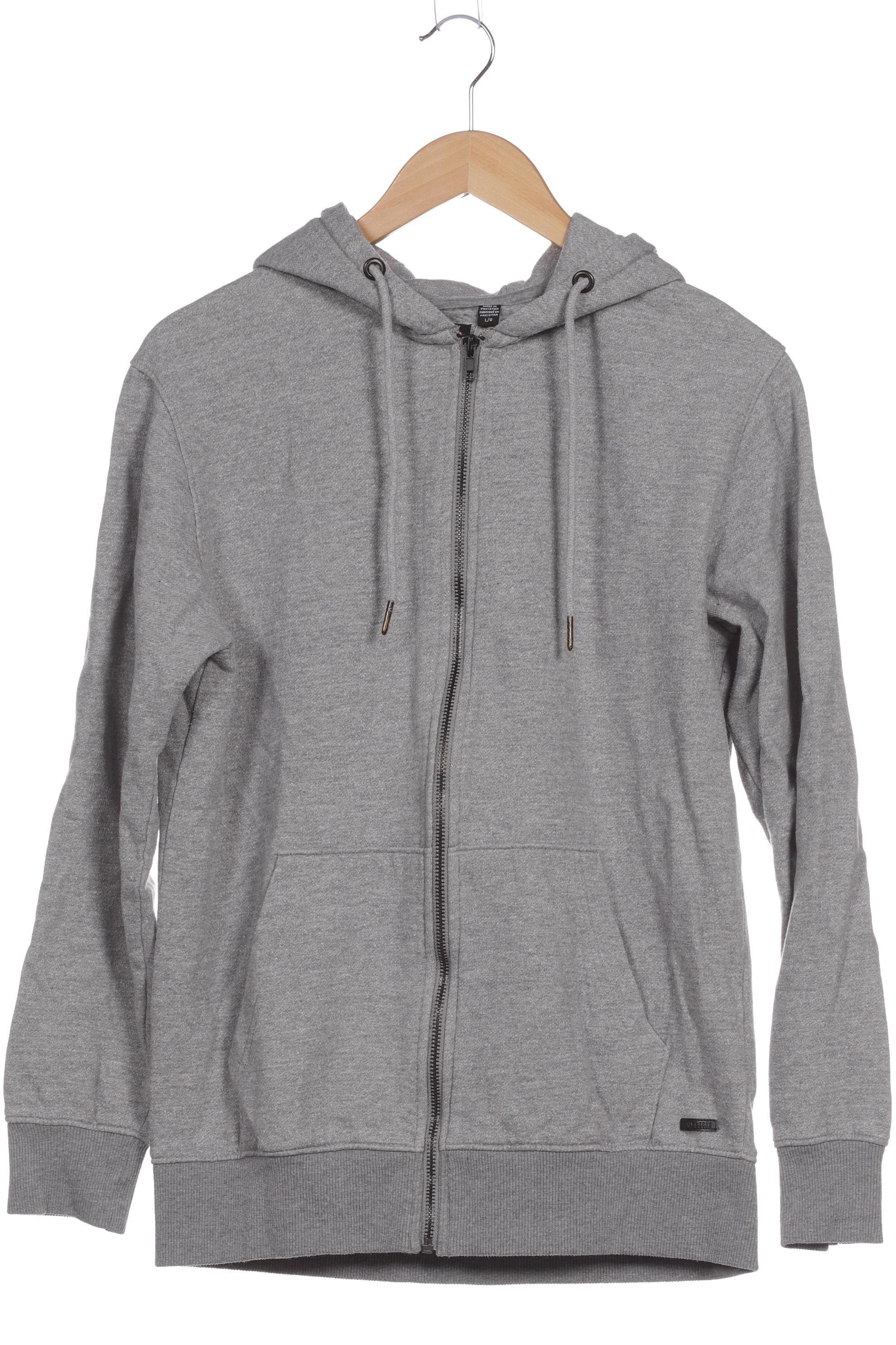 

Only & Sons Herren Kapuzenpullover, grau, Gr.