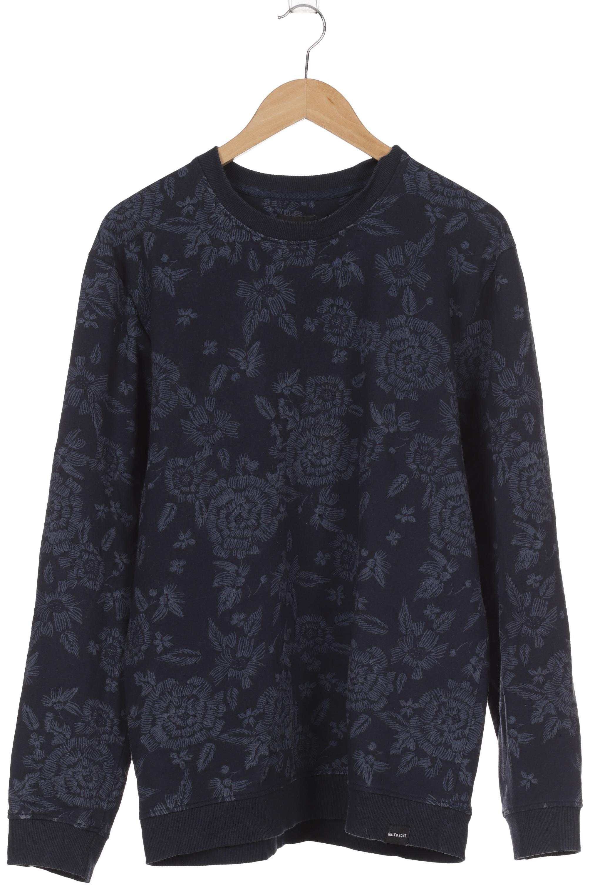 

Only & Sons Herren Sweatshirt, blau, Gr.