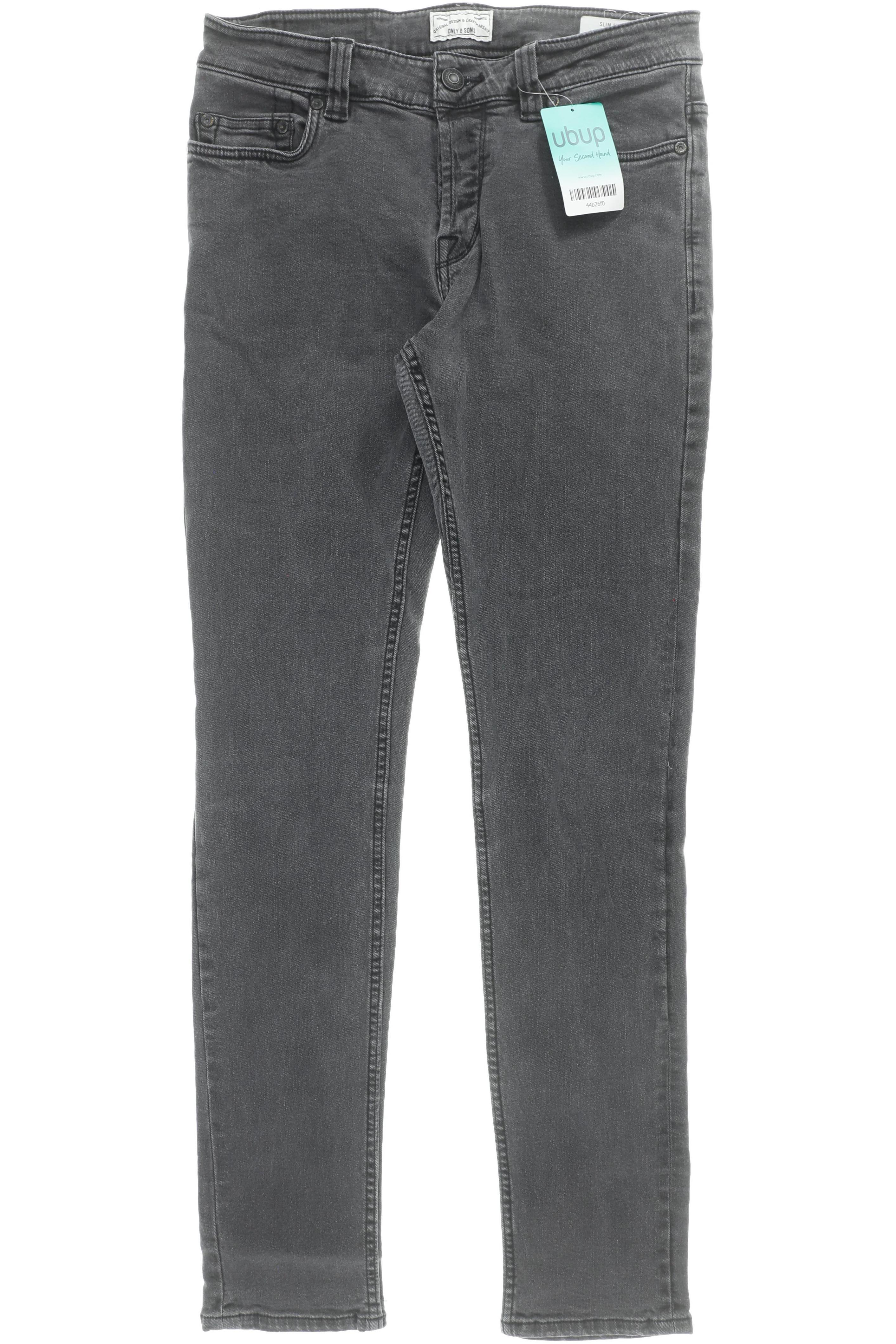 

Only & Sons Herren Jeans, grau, Gr. 29