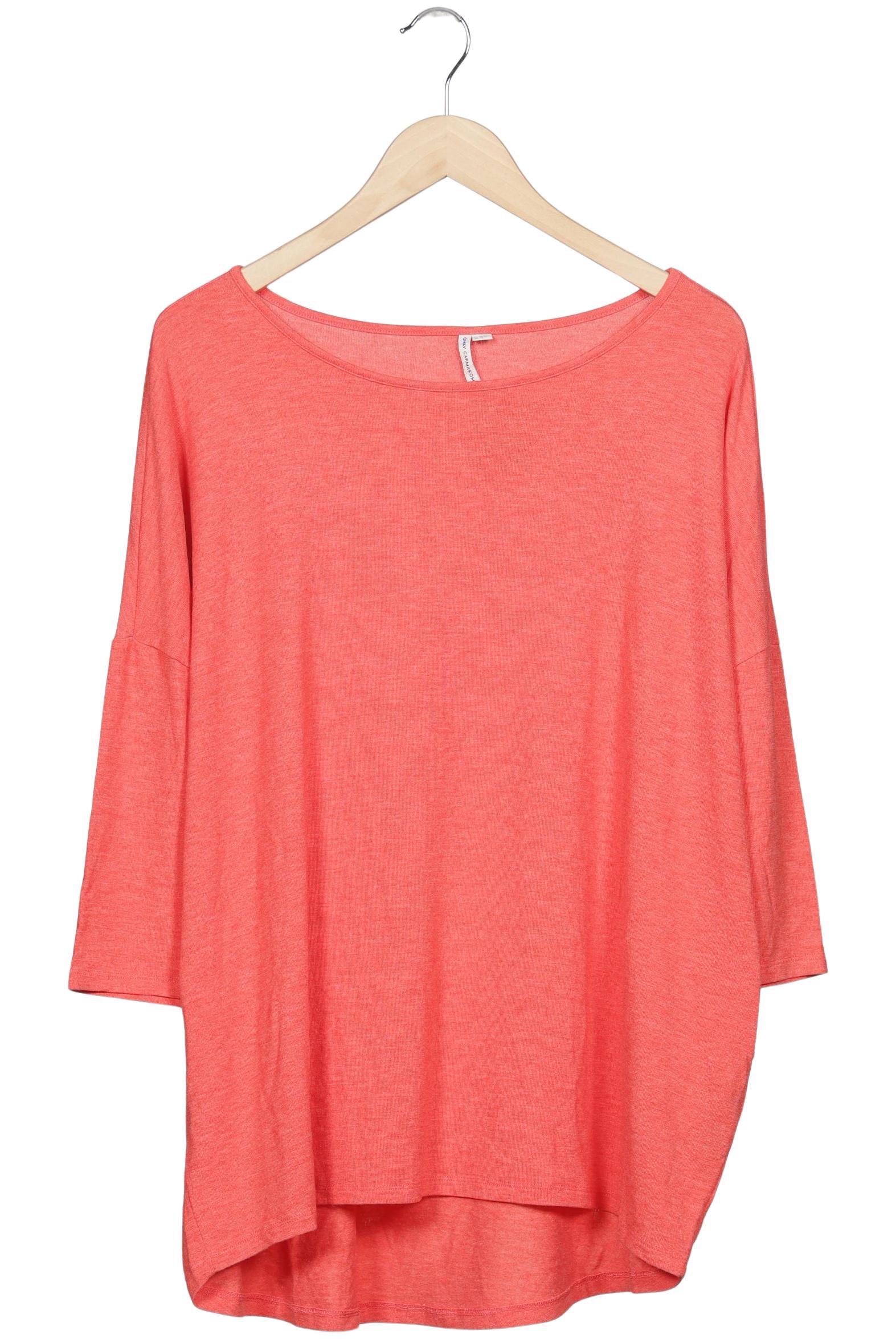 

Only Carmakoma Damen T-Shirt, rot, Gr. 38