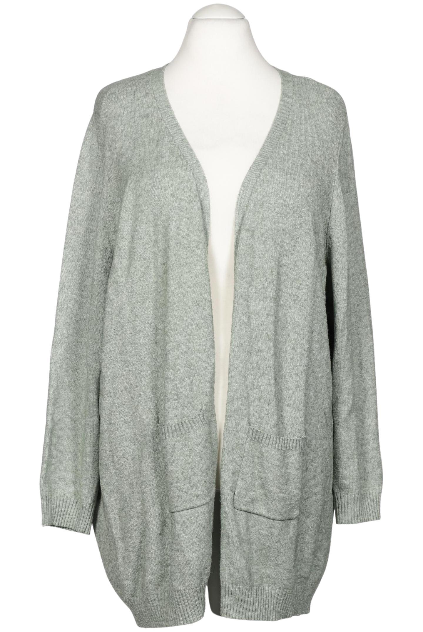 

Only Carmakoma Damen Strickjacke, hellgrün, Gr. 44