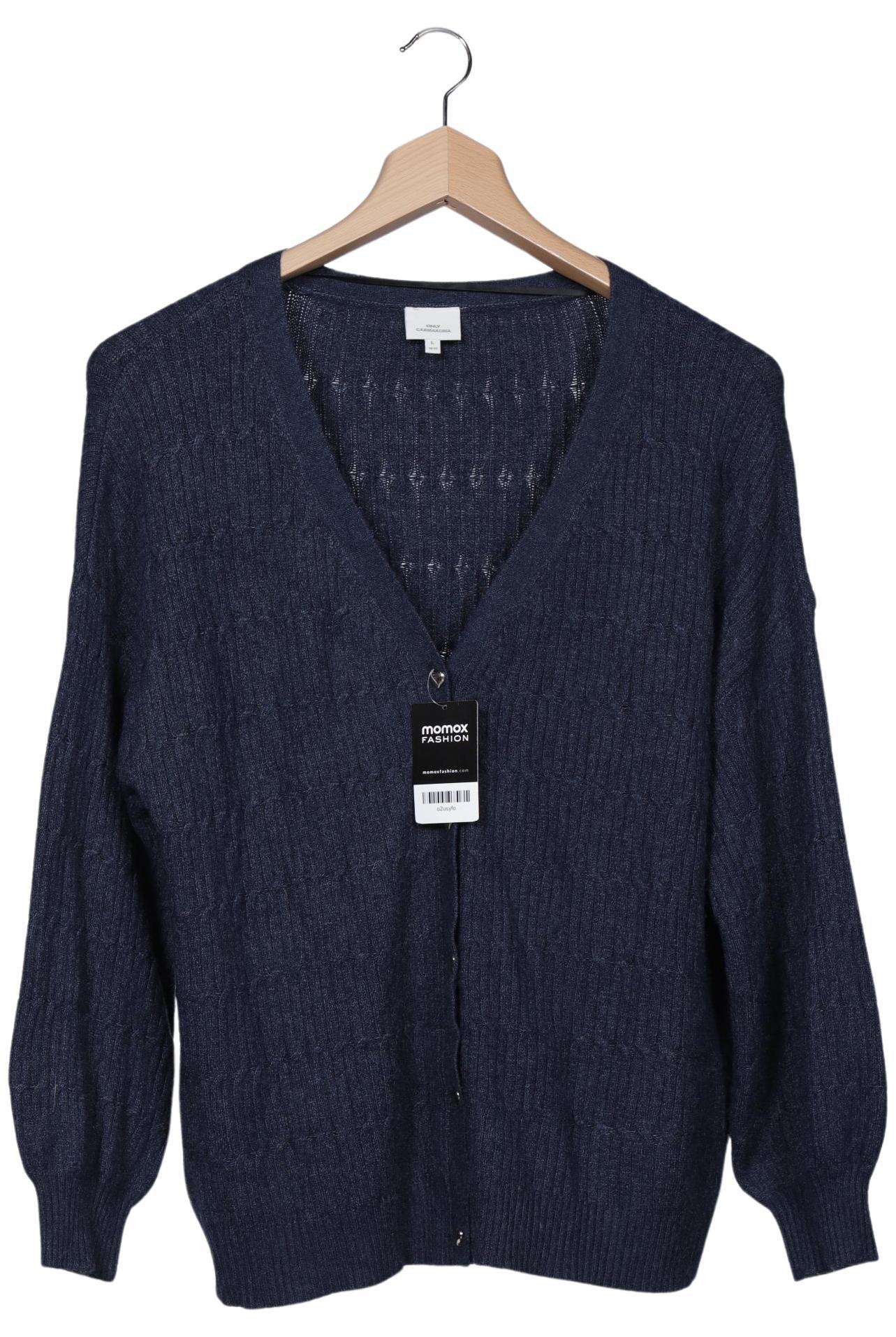 

Only Carmakoma Damen Strickjacke, marineblau, Gr. 42