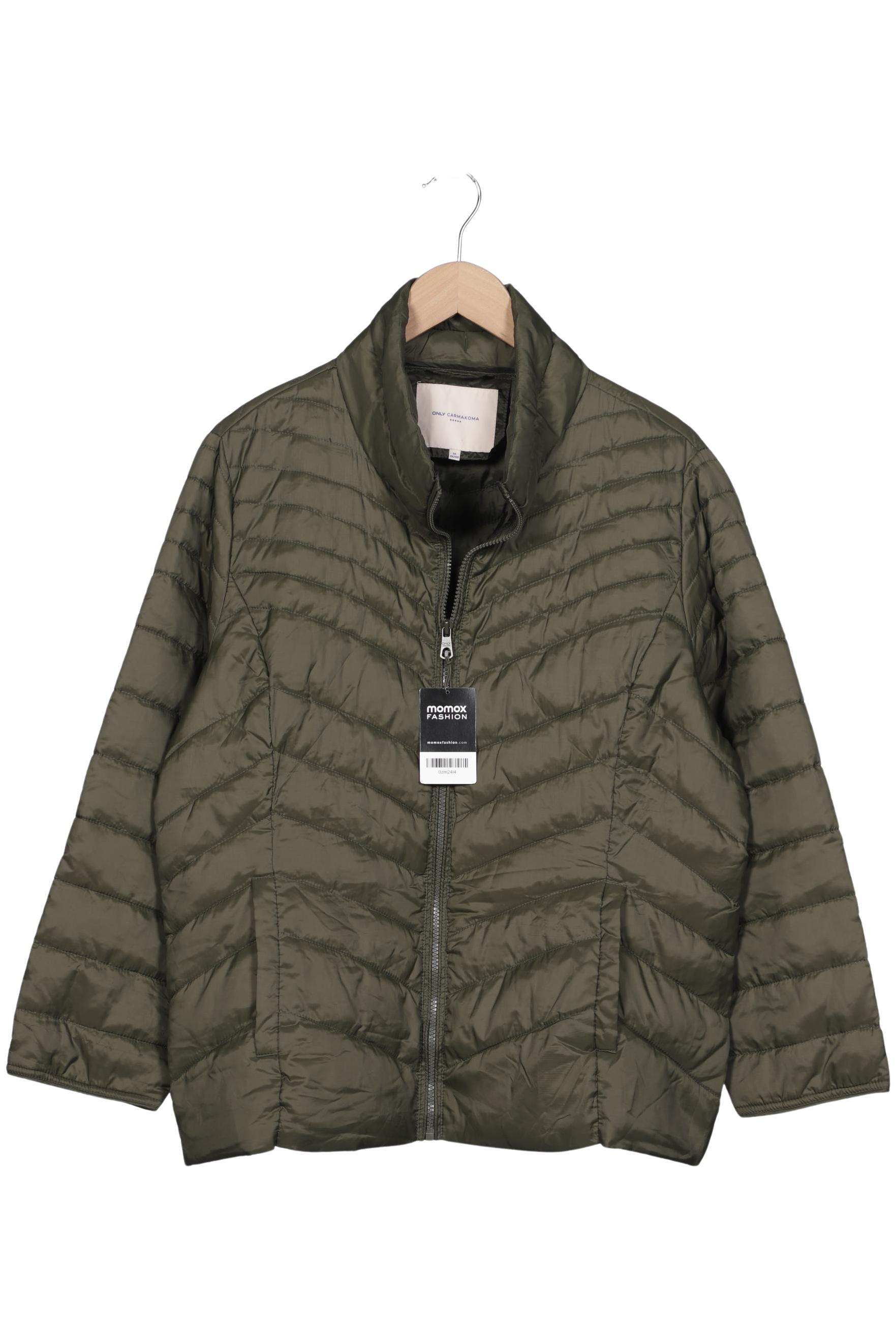 

Only Carmakoma Damen Jacke, grün, Gr. 38