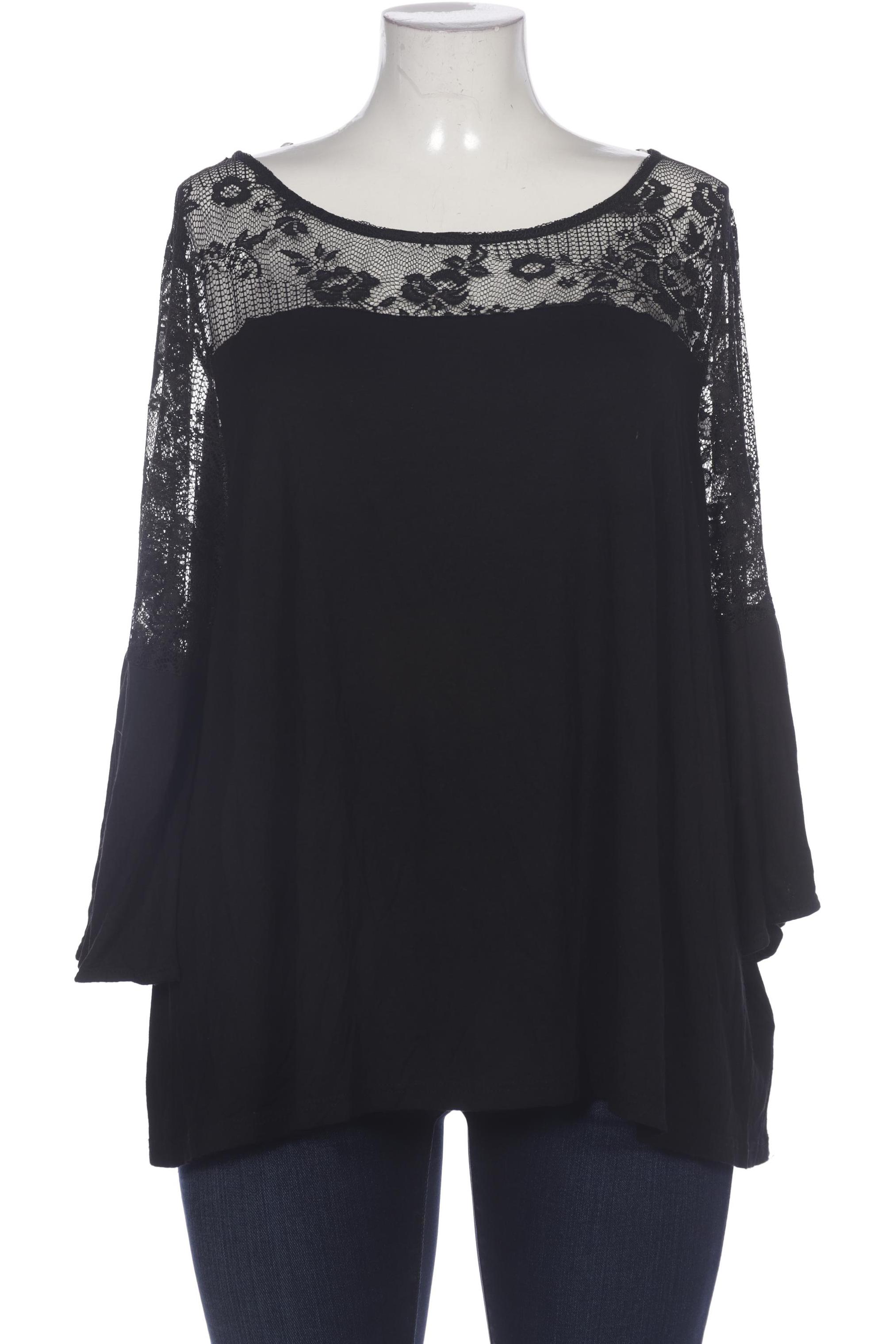 

Only Carmakoma Damen Langarmshirt, schwarz, Gr. 44