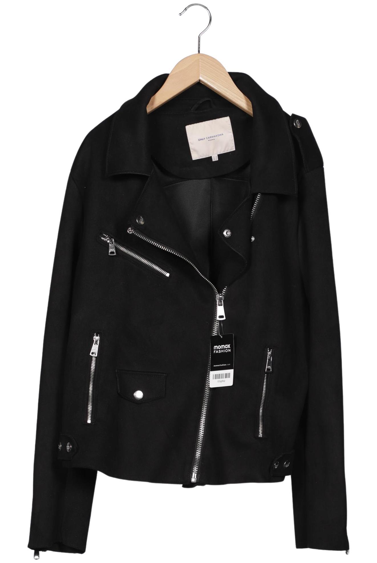 

Only Carmakoma Damen Jacke, schwarz, Gr. 48