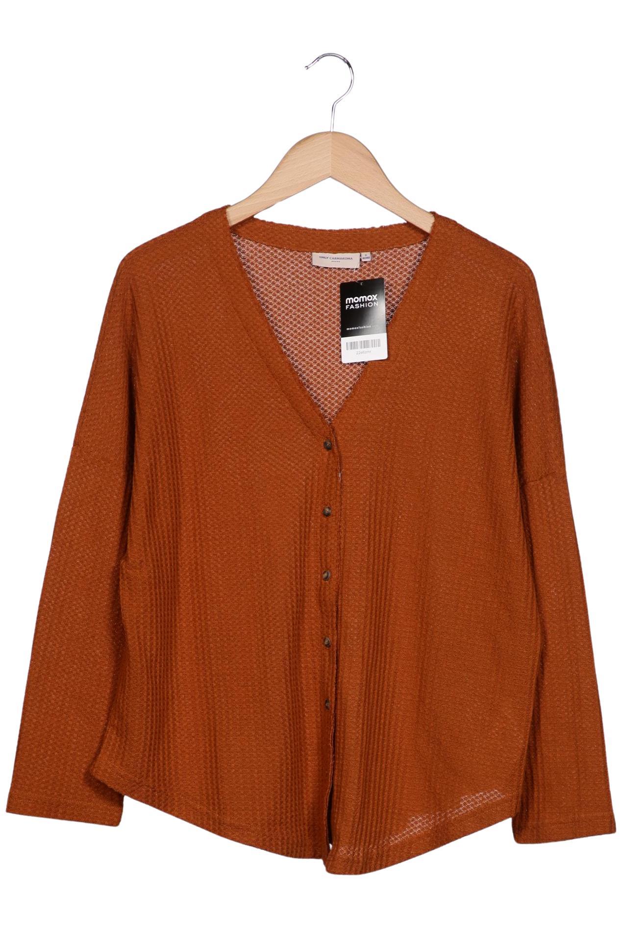 

Only Carmakoma Damen Strickjacke, braun, Gr. 36
