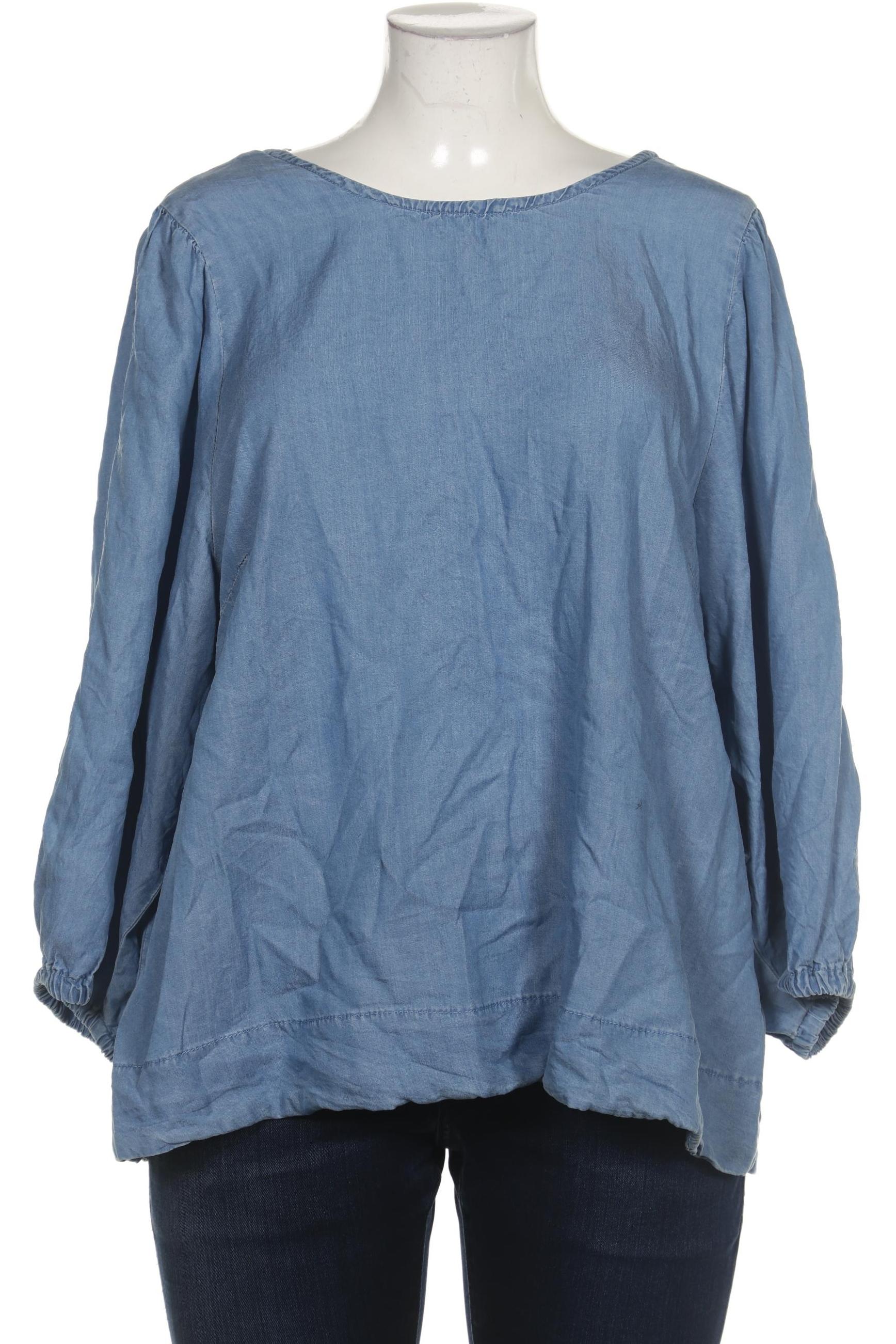 

Only Carmakoma Damen Bluse, blau, Gr. 52