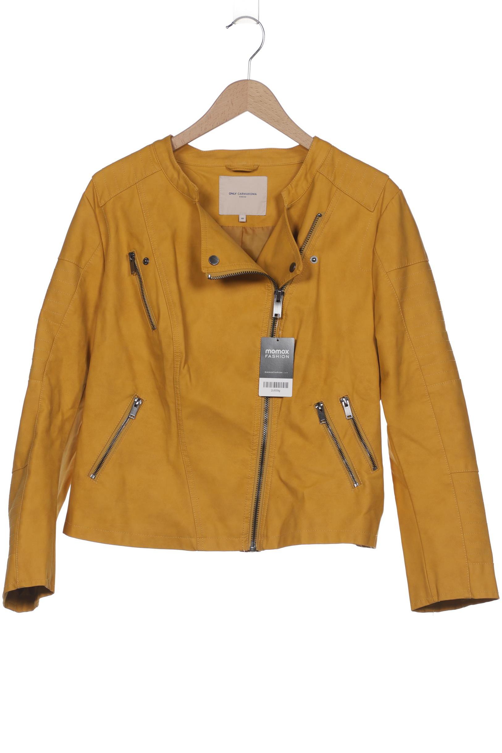 

Only Carmakoma Damen Jacke, gelb, Gr. 48