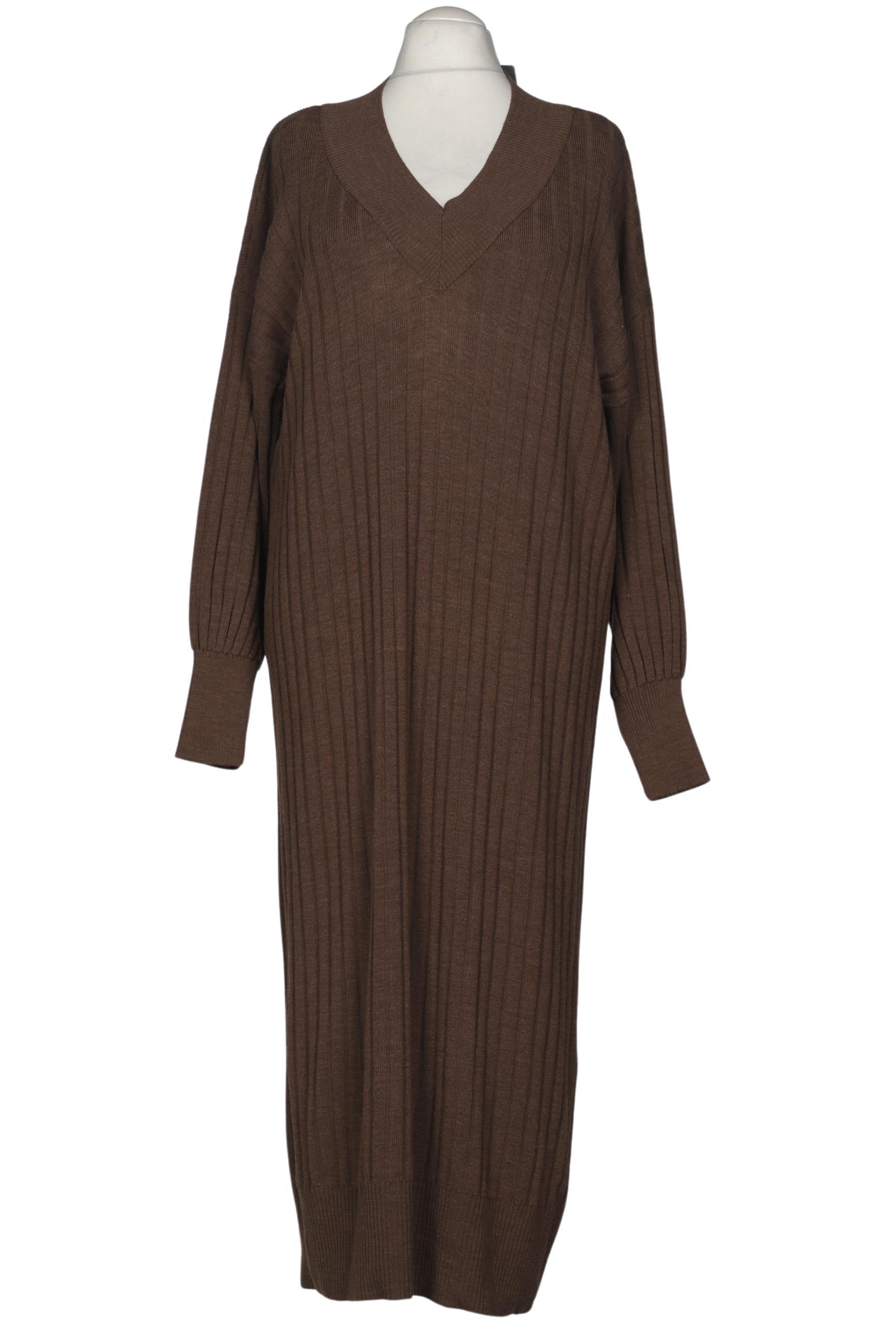 

Only Carmakoma Damen Kleid, braun, Gr. 38