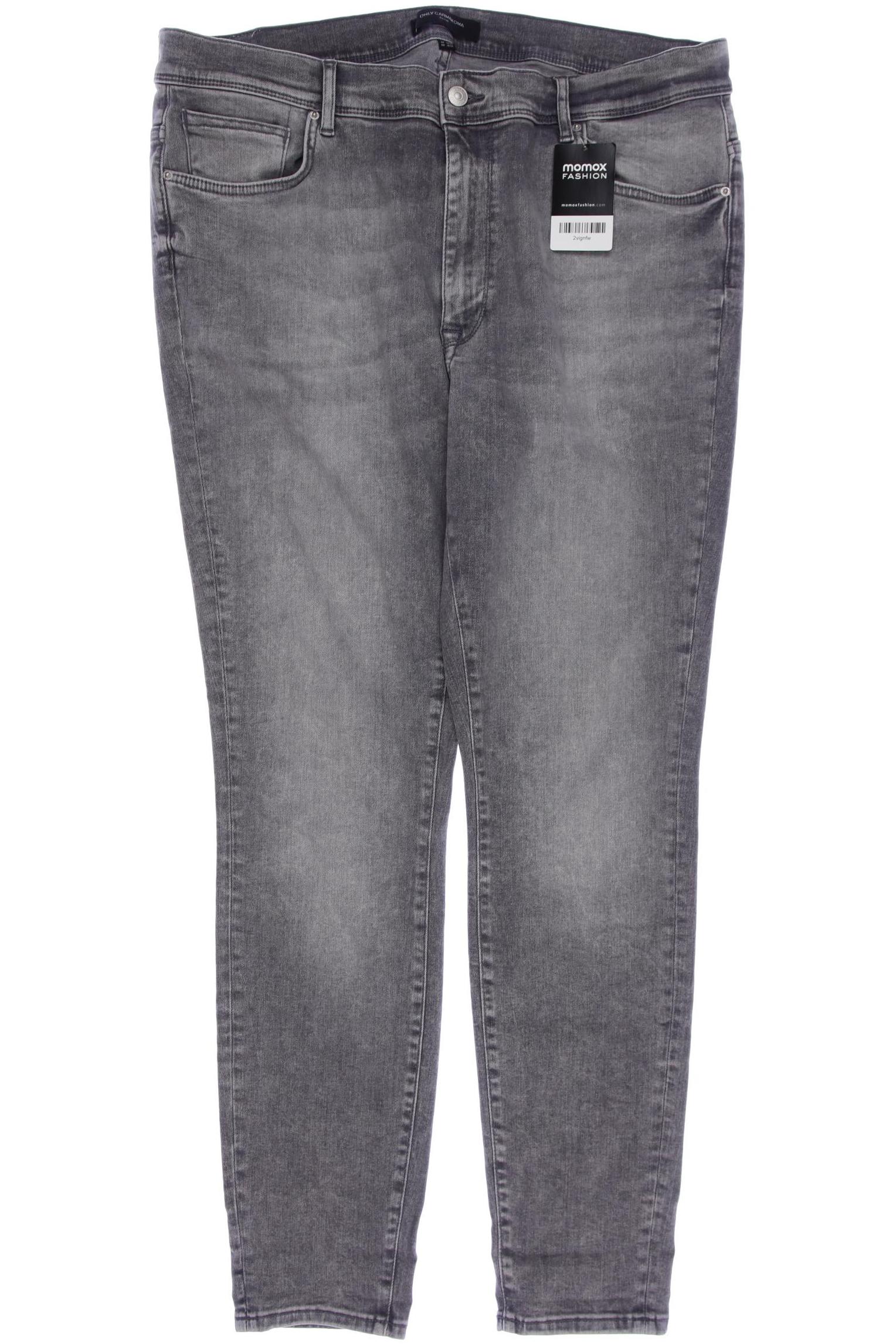 

Only Carmakoma Damen Jeans, grau, Gr. 50