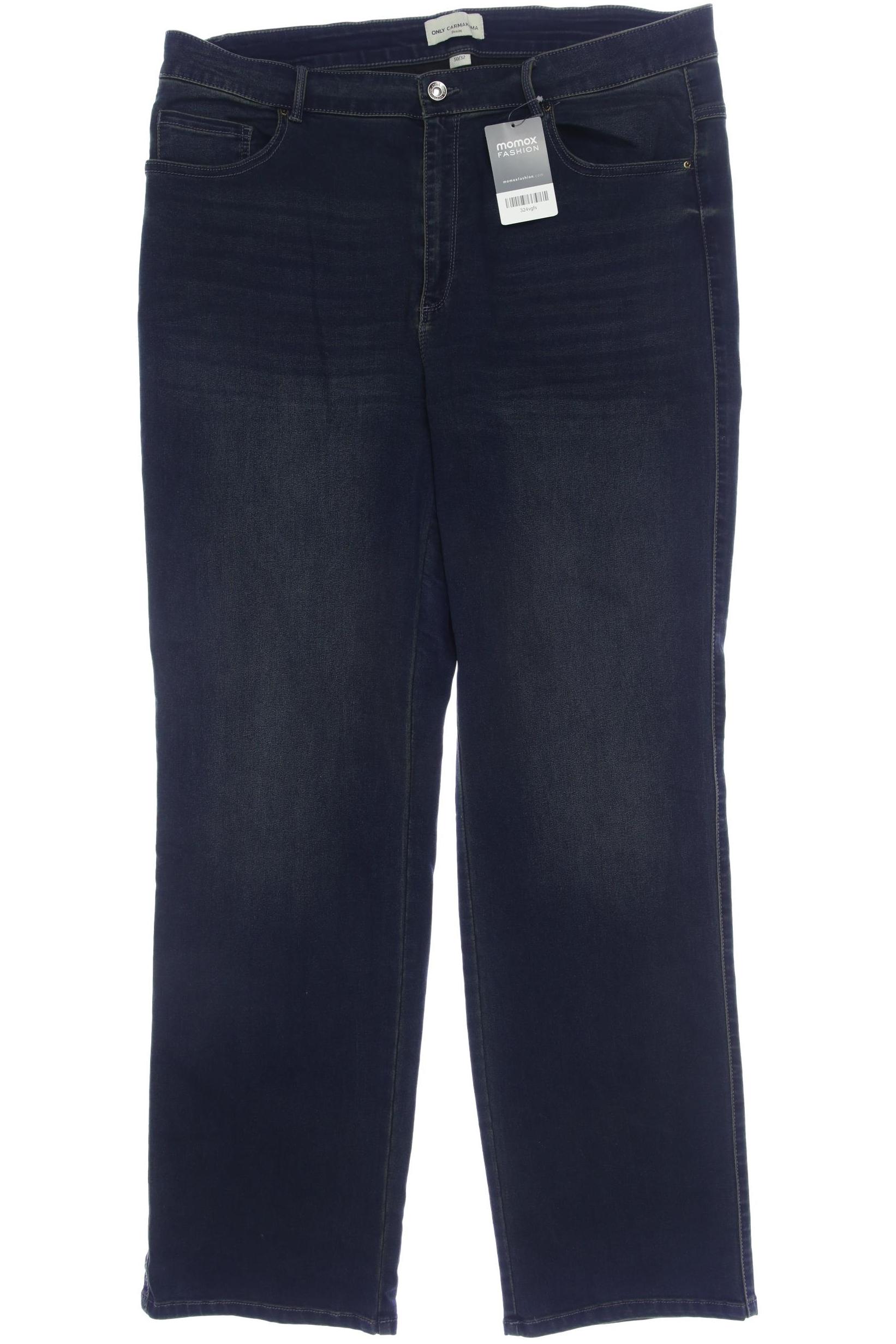 

Only Carmakoma Damen Jeans, marineblau, Gr. 50