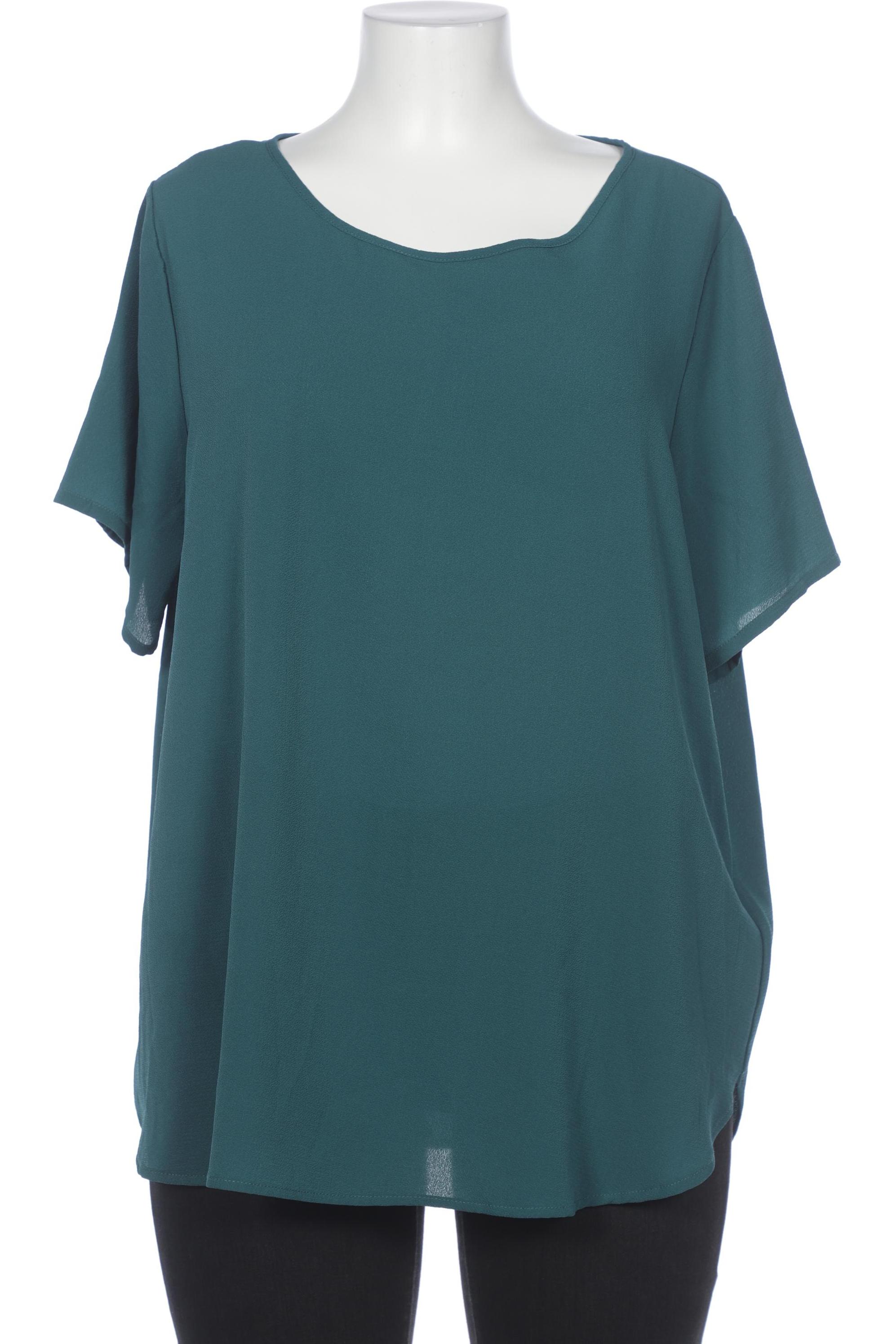 

Only Carmakoma Damen Bluse, türkis, Gr. 48