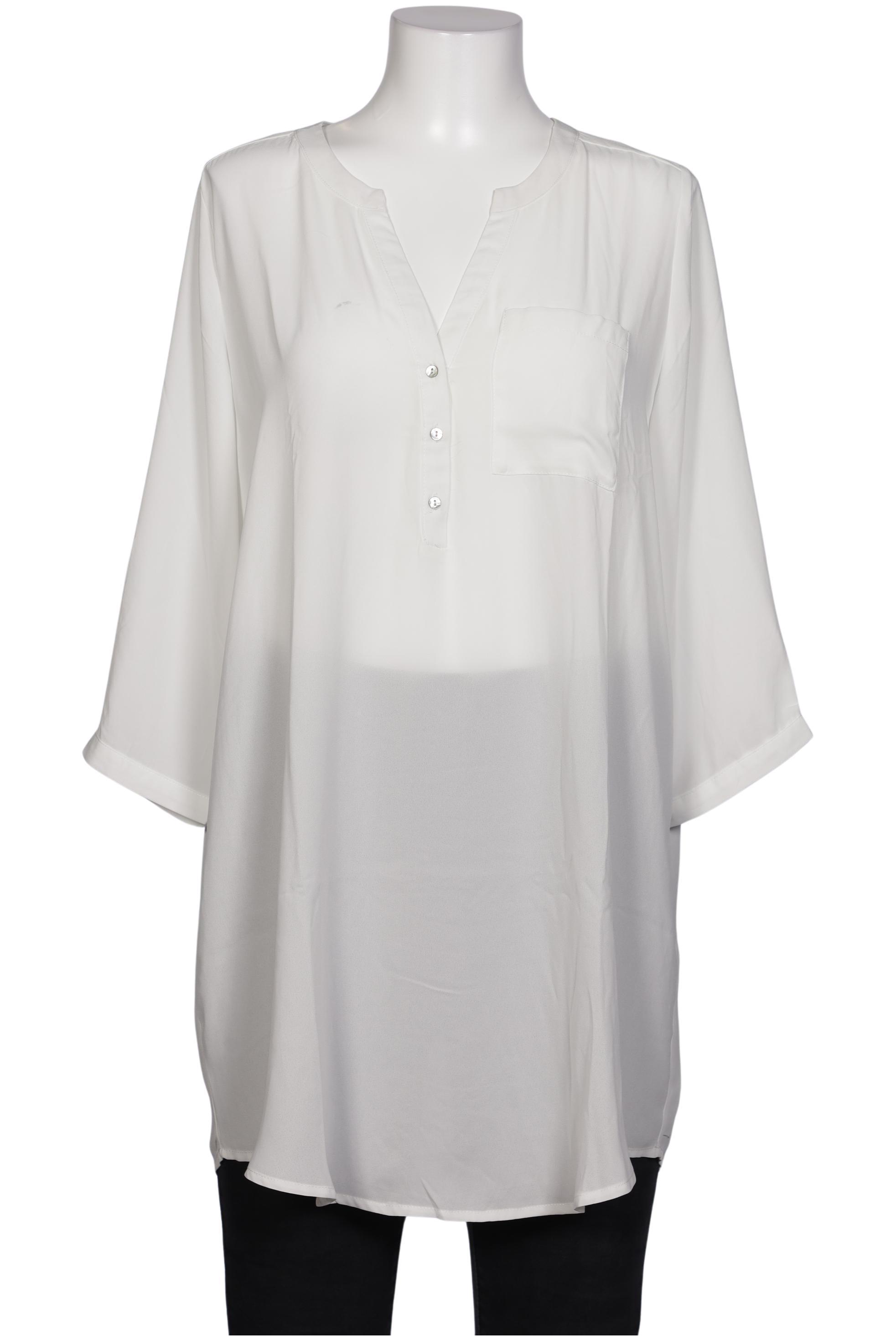 

Only Carmakoma Damen Bluse, weiß, Gr. 44