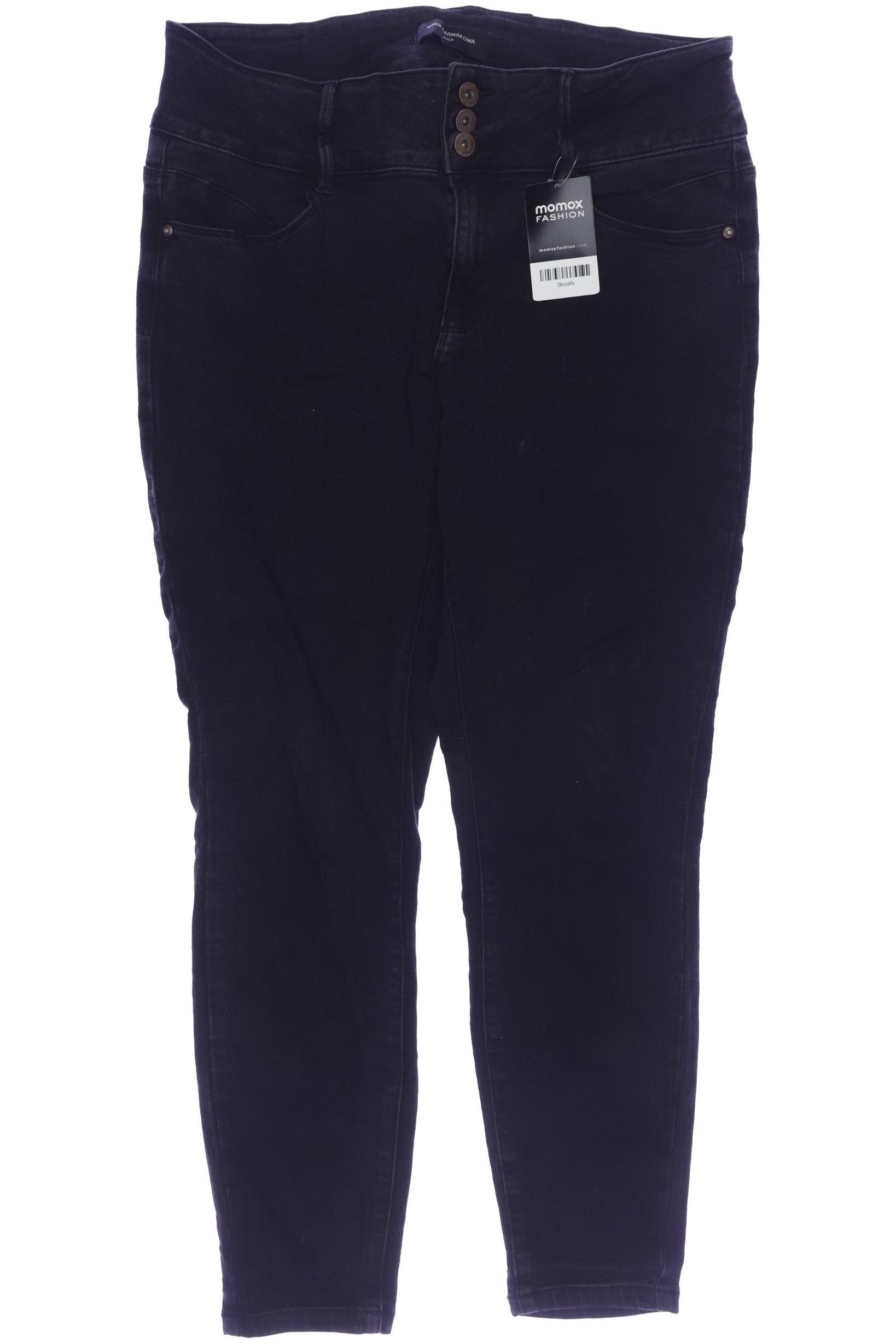 

Only Carmakoma Damen Jeans, schwarz, Gr. 46