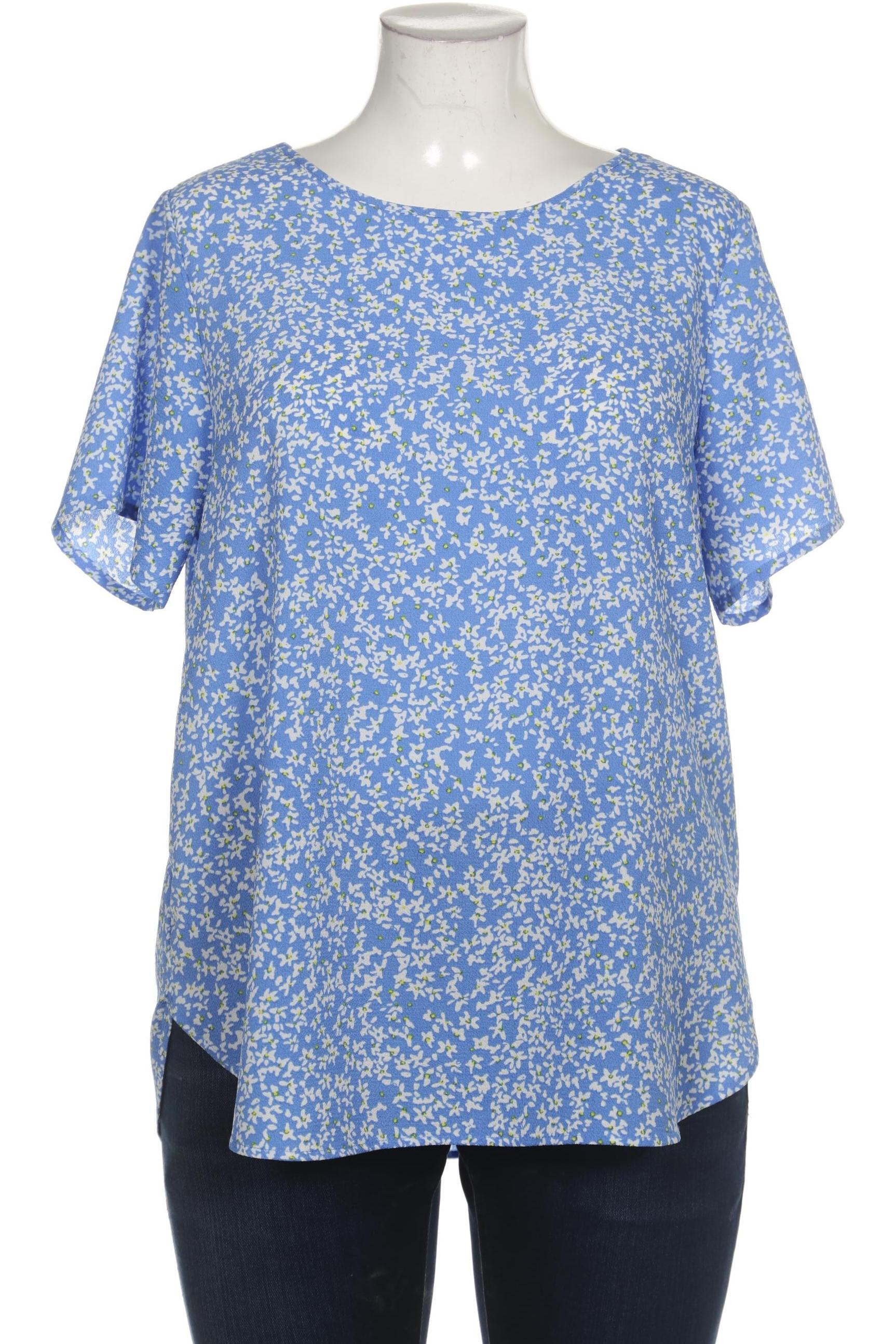 

Only Carmakoma Damen Bluse, blau, Gr. 44