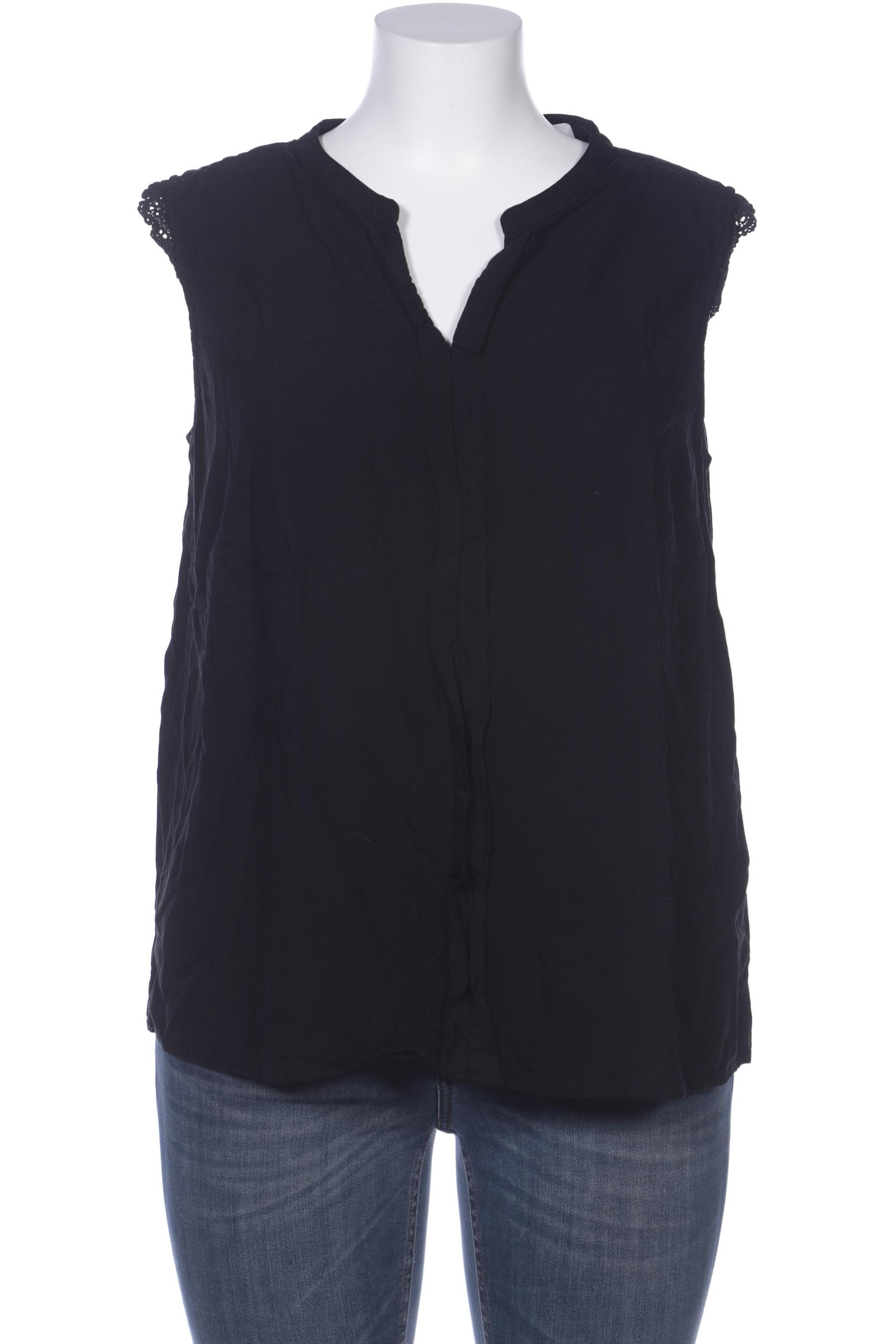 

Only Carmakoma Damen Bluse, schwarz, Gr. 46