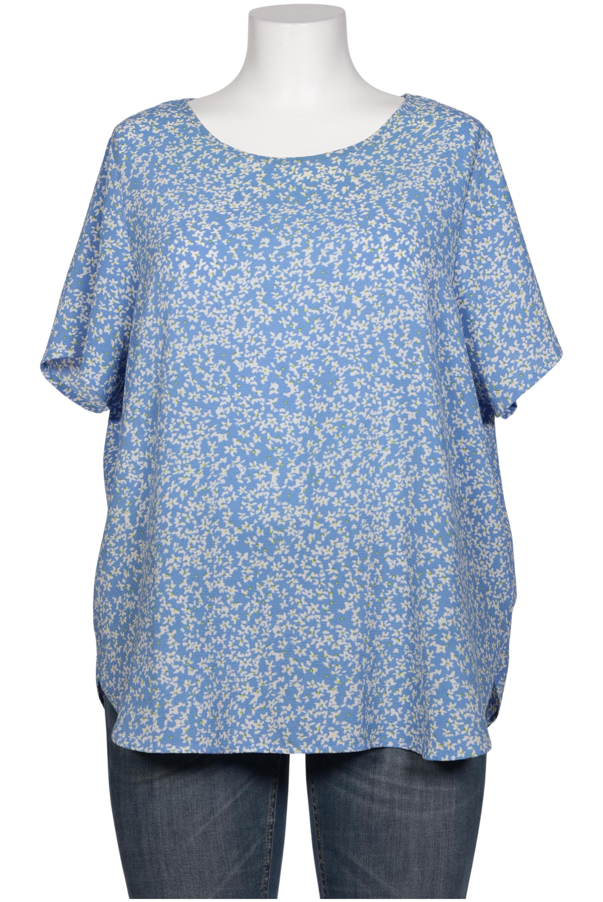 

Only Carmakoma Damen Bluse, hellblau, Gr. 48