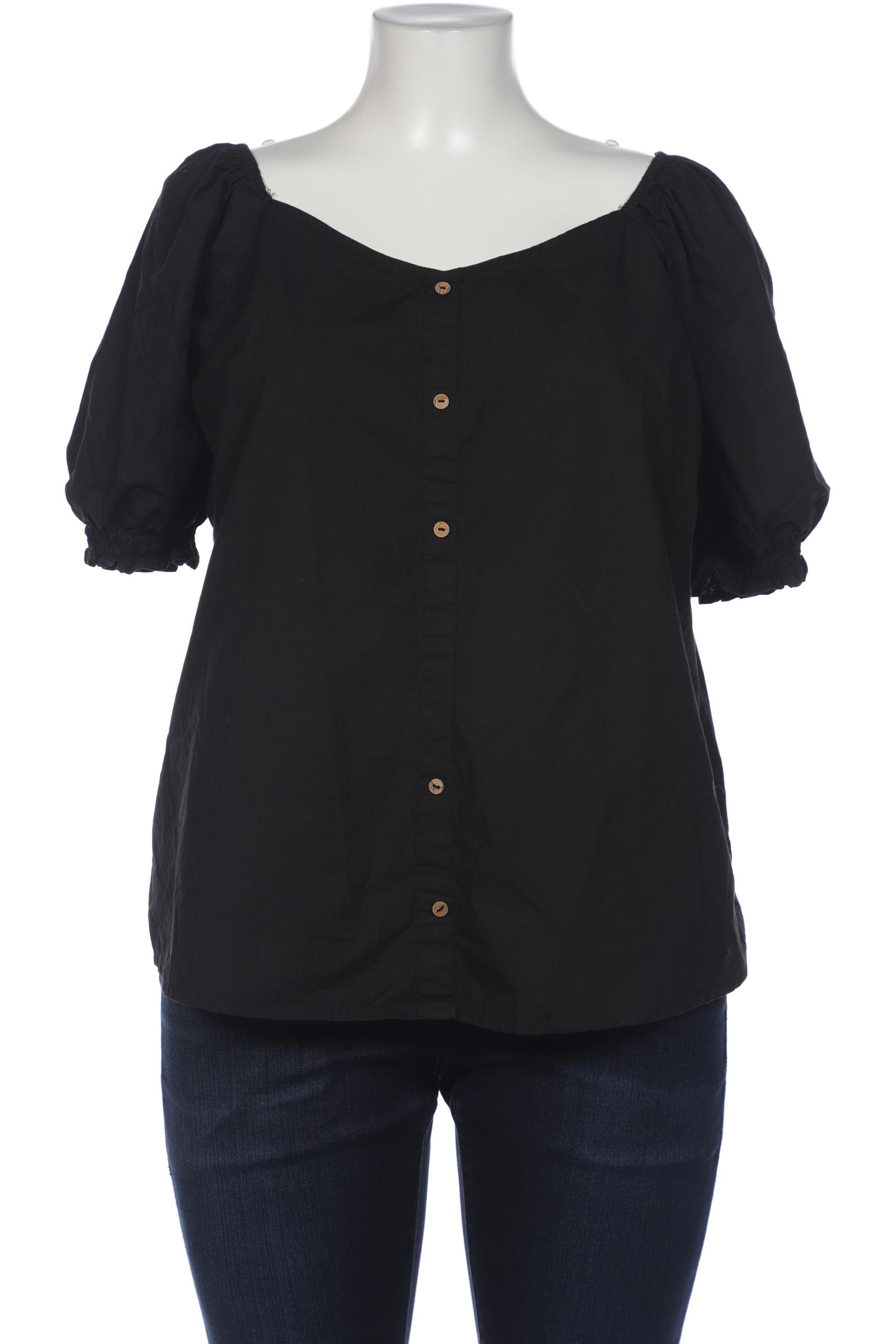 

Only Carmakoma Damen Bluse, schwarz, Gr. 46
