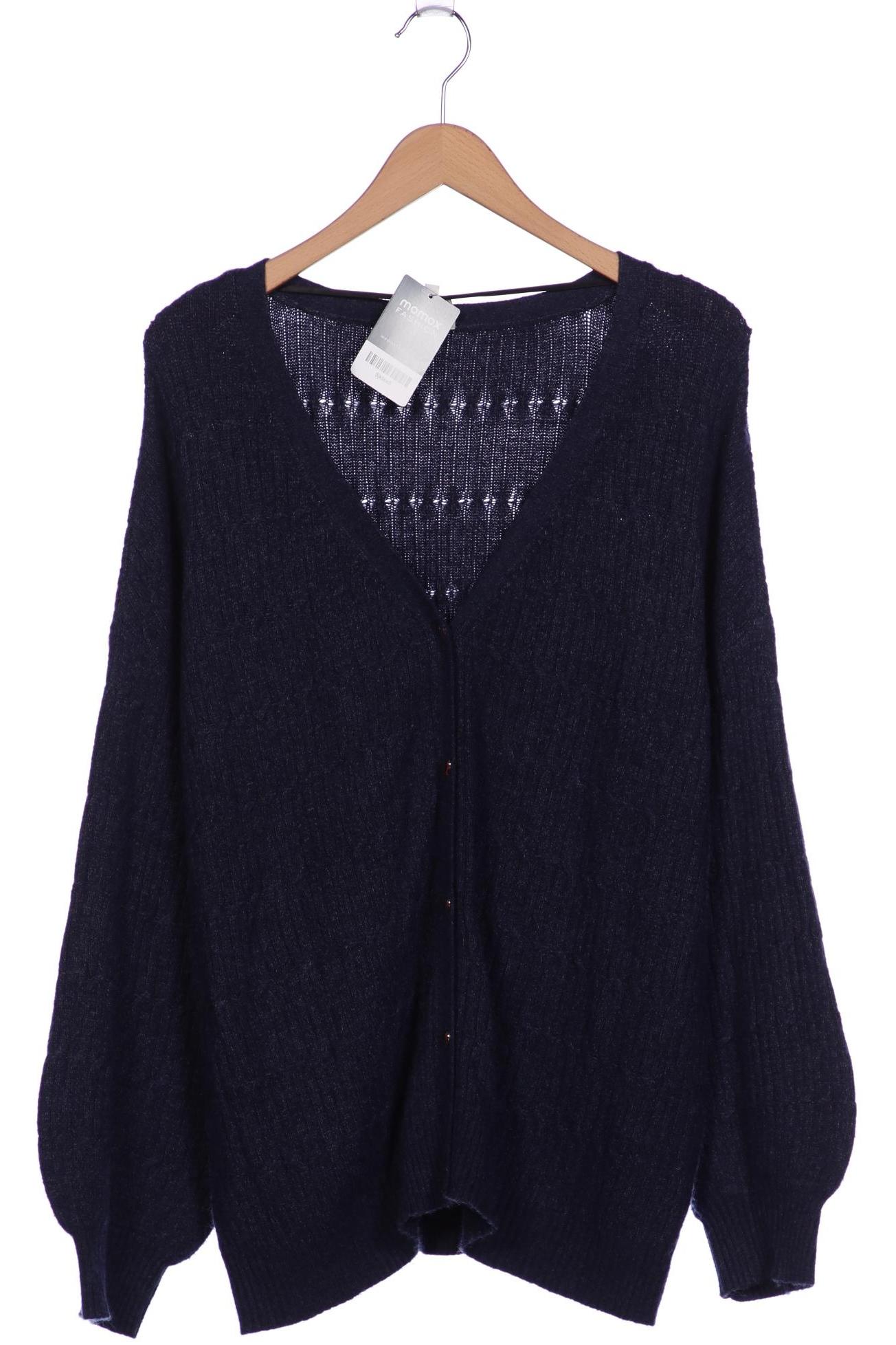 

Only Carmakoma Damen Strickjacke, marineblau, Gr. 42