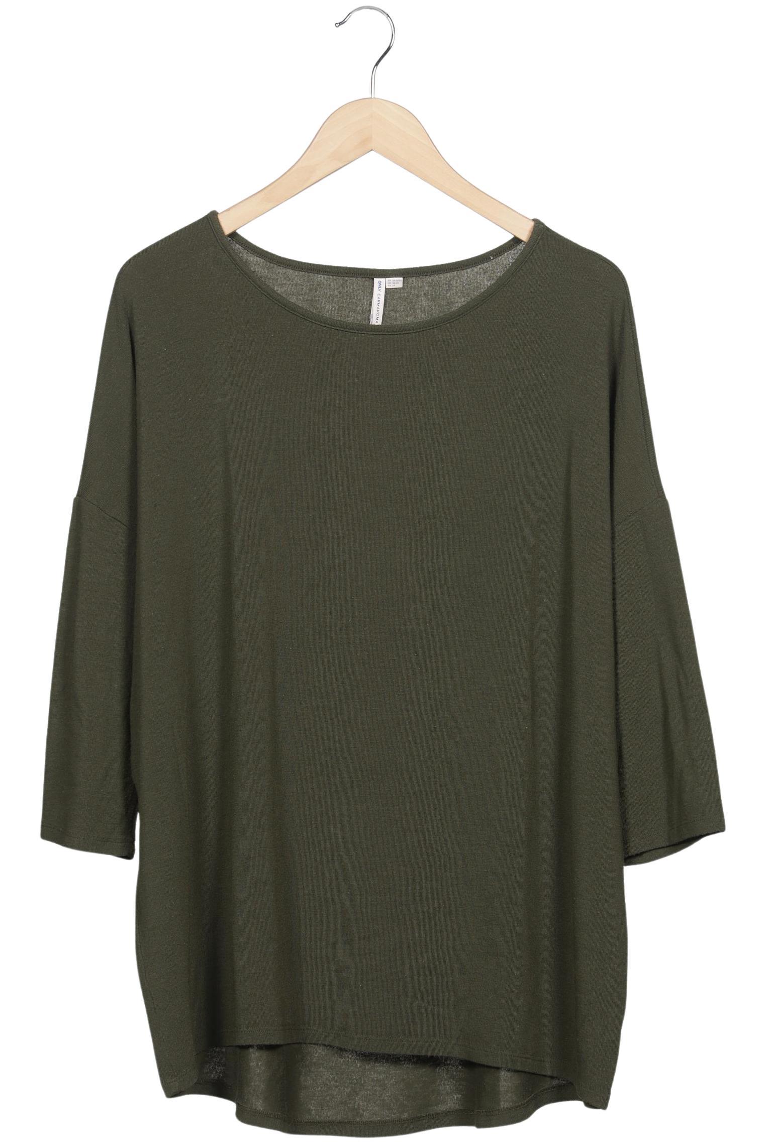 

Only Carmakoma Damen Langarmshirt, grün, Gr. 46