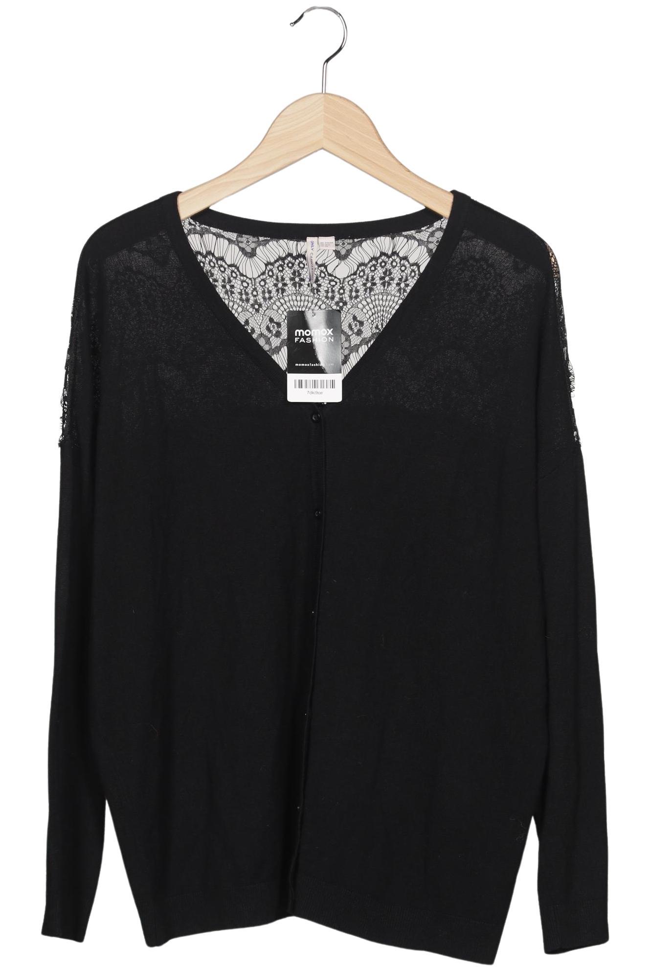 

Only Carmakoma Damen Strickjacke, schwarz, Gr. 42