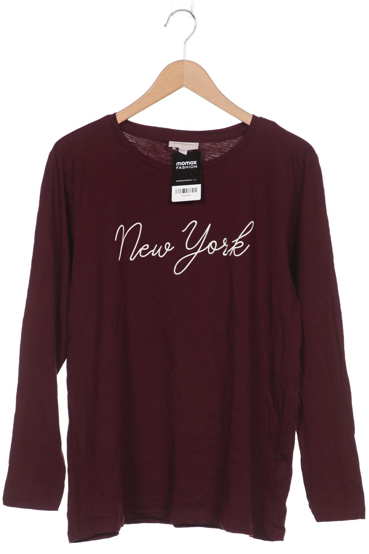 

Only Carmakoma Damen Langarmshirt, bordeaux, Gr. 38