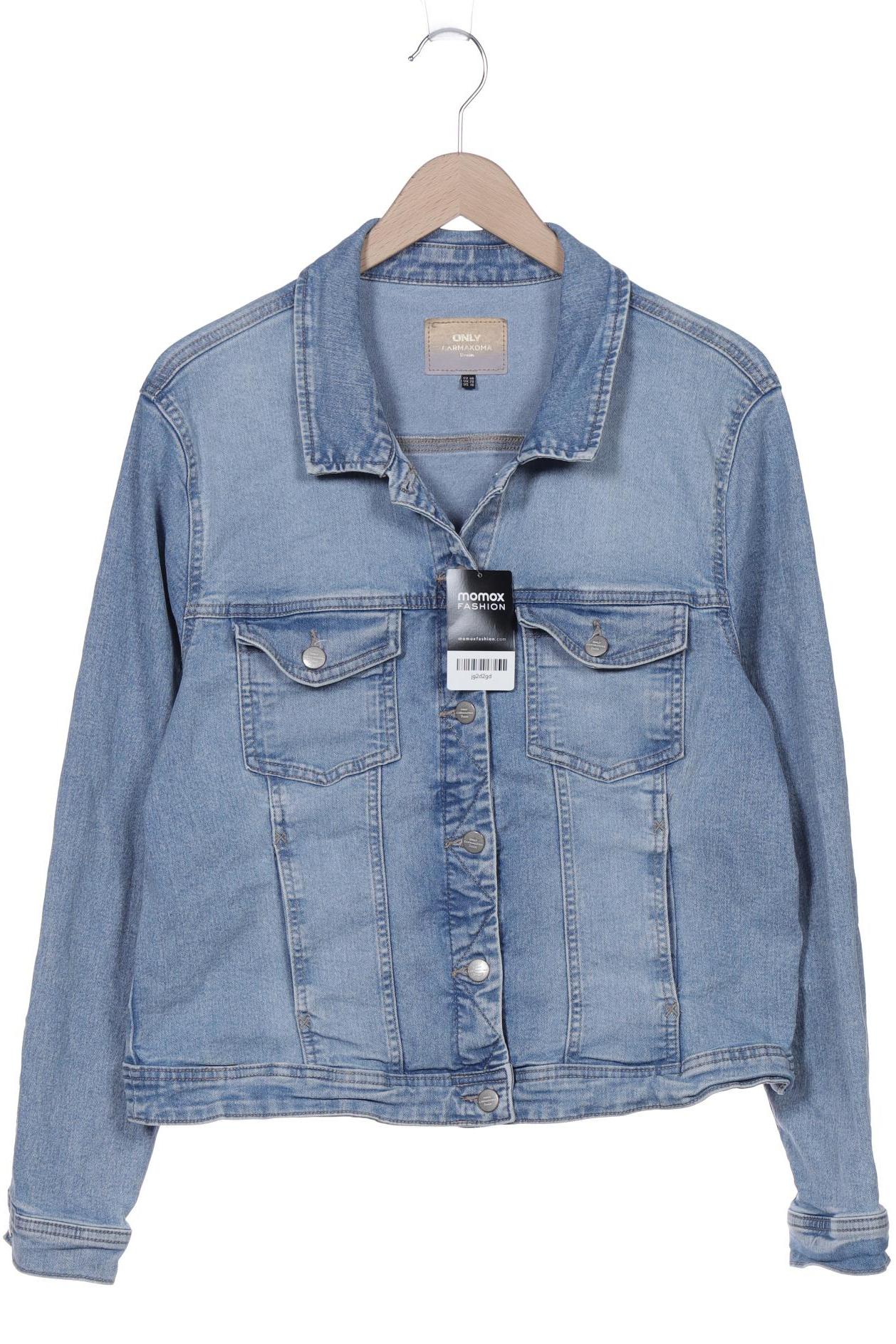 

Only Carmakoma Damen Jacke, blau, Gr. 48