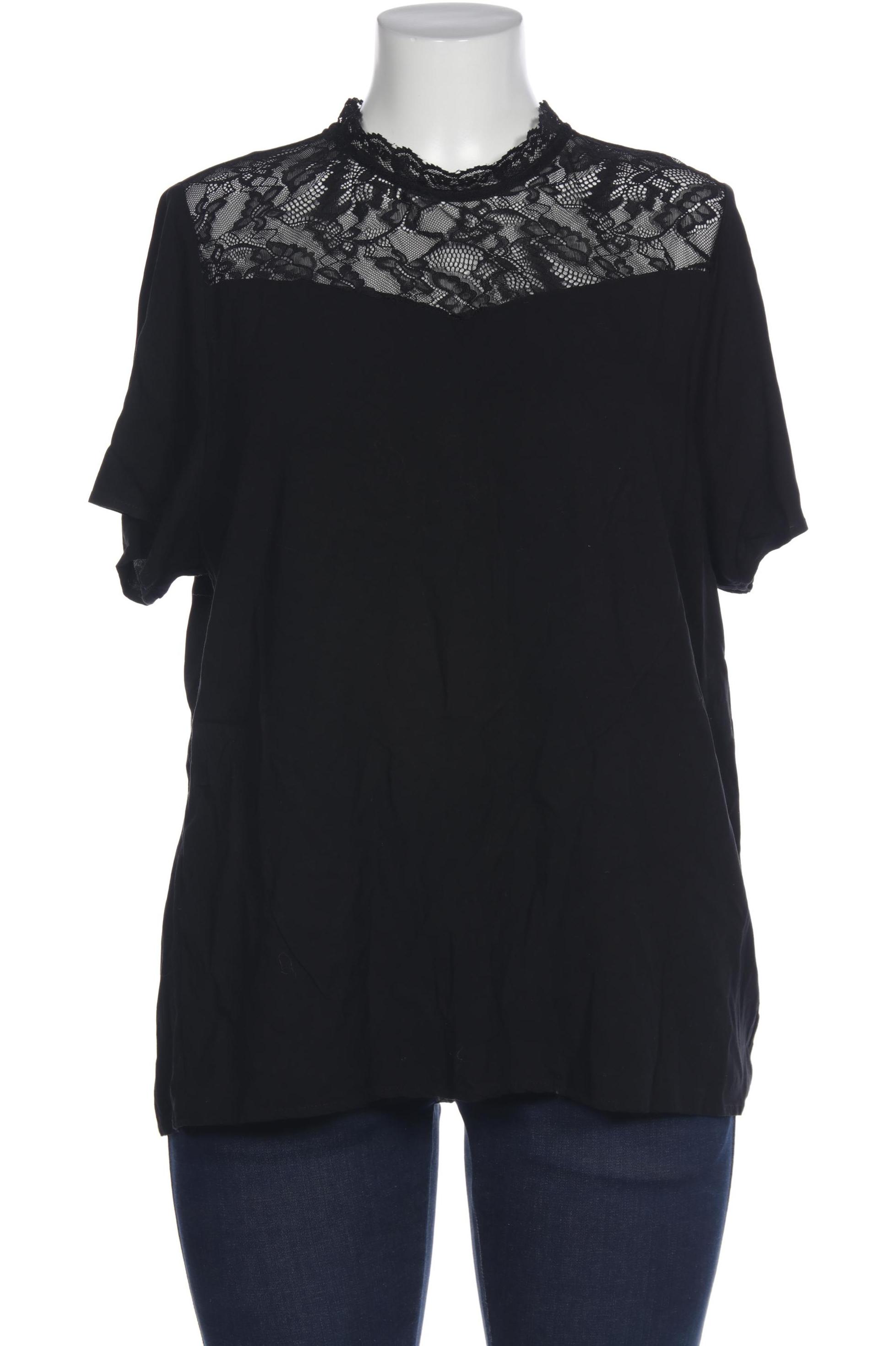 

Only Carmakoma Damen Bluse, schwarz, Gr. 48