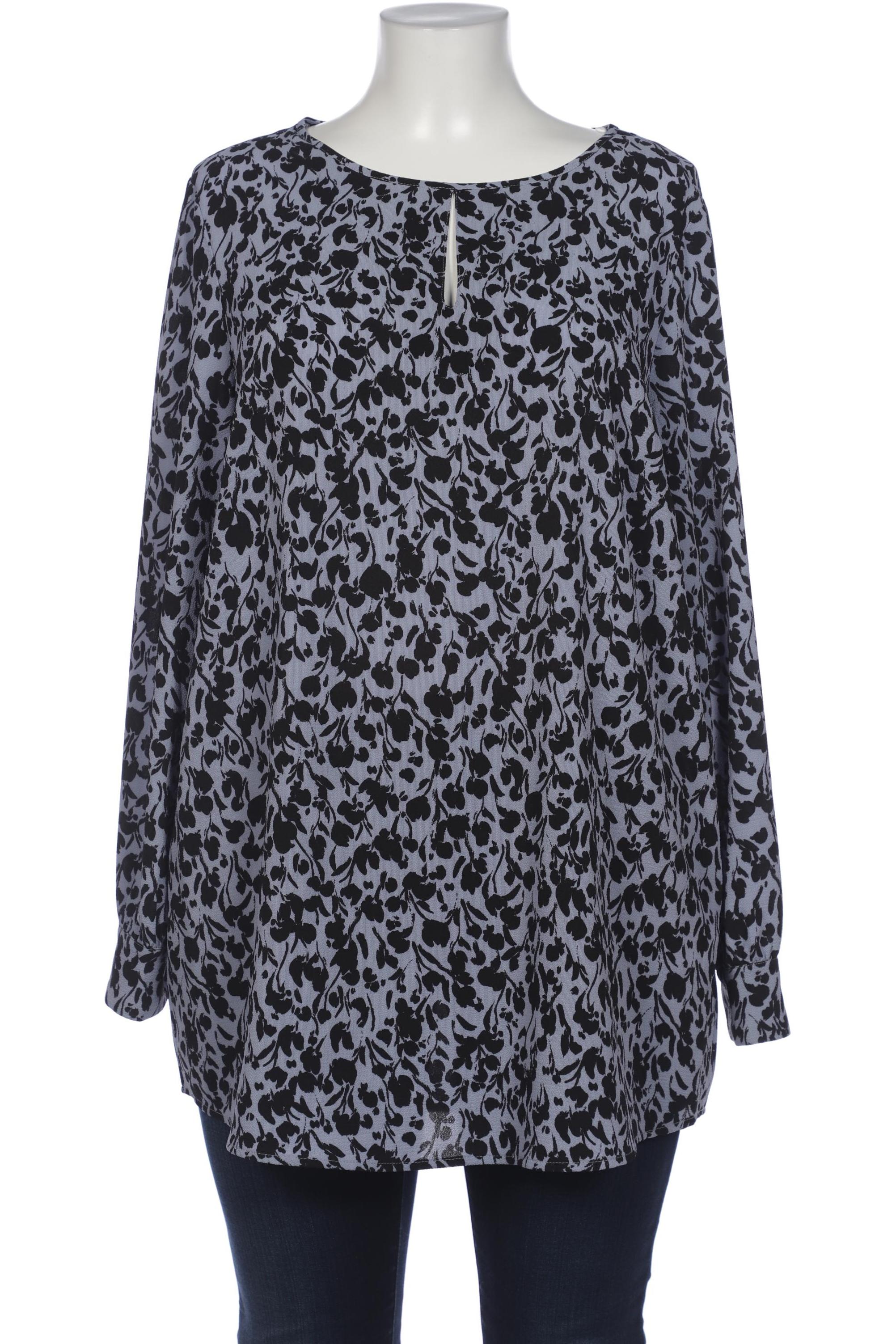 

Only Carmakoma Damen Bluse, blau, Gr. 46
