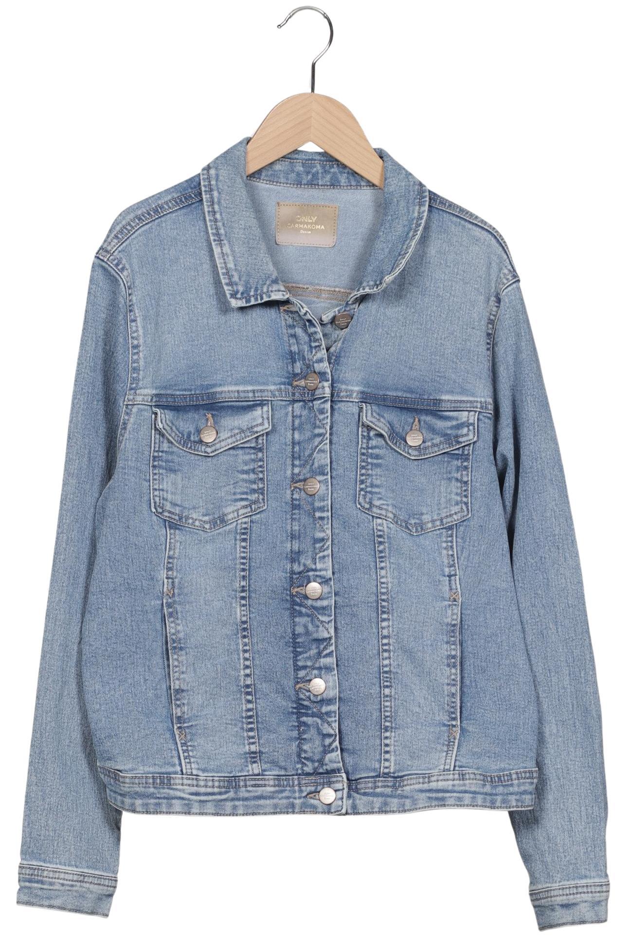 

Only Carmakoma Damen Jacke, hellblau, Gr. 44